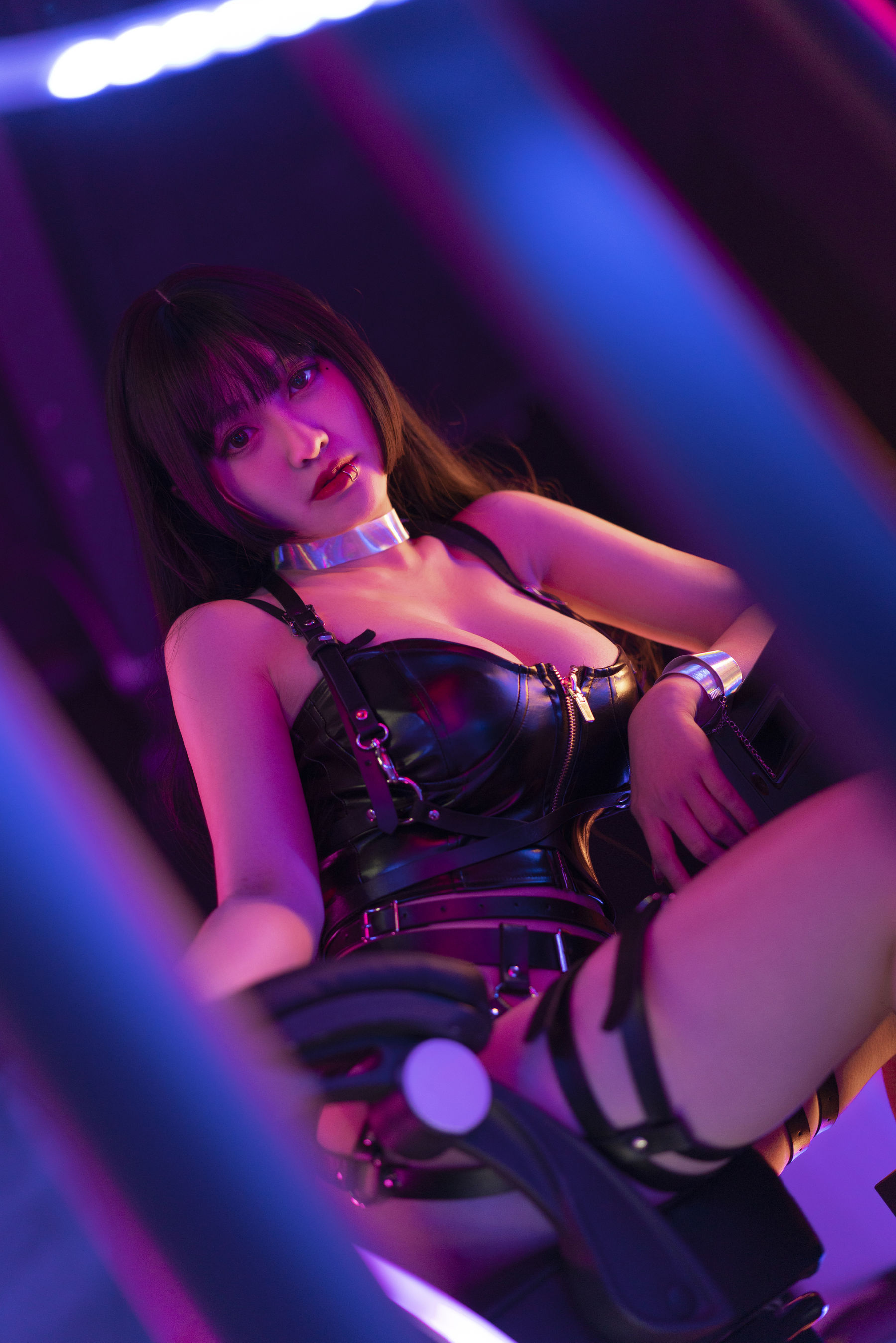 [网红COSER写真] 动漫博主脱尾巴Mizuki - 赛博朋克第11张