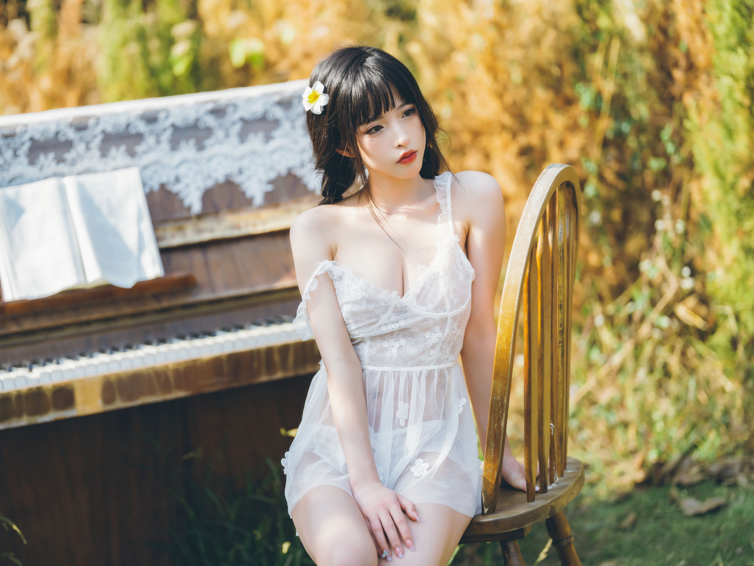 [网红COSER写真] 尤物清水由乃 - 田园小清新01第19张