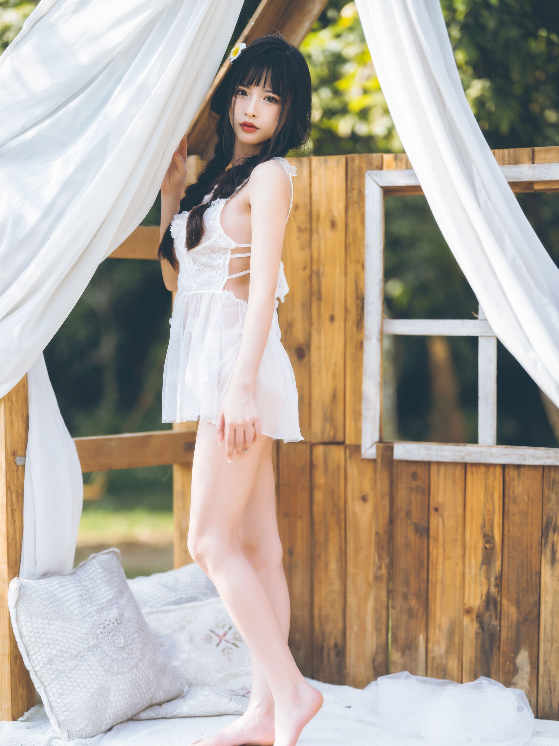 [网红COSER写真] 尤物清水由乃 - 田园小清新01第13张