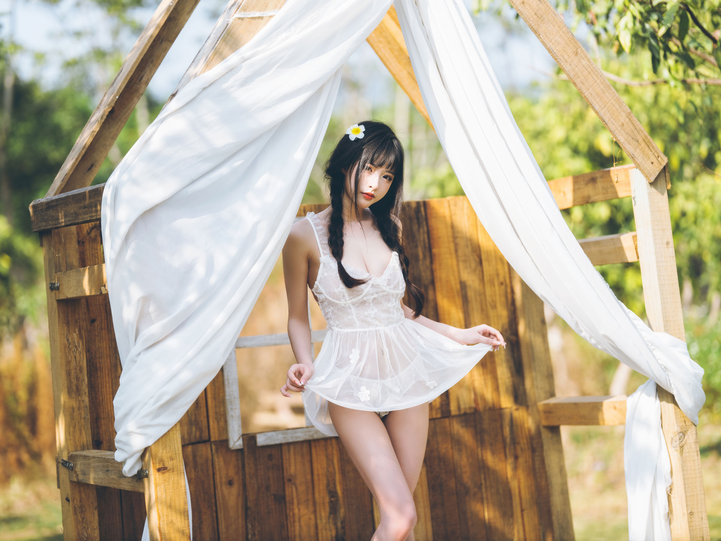 [网红COSER写真] 尤物清水由乃 - 田园小清新01第14张