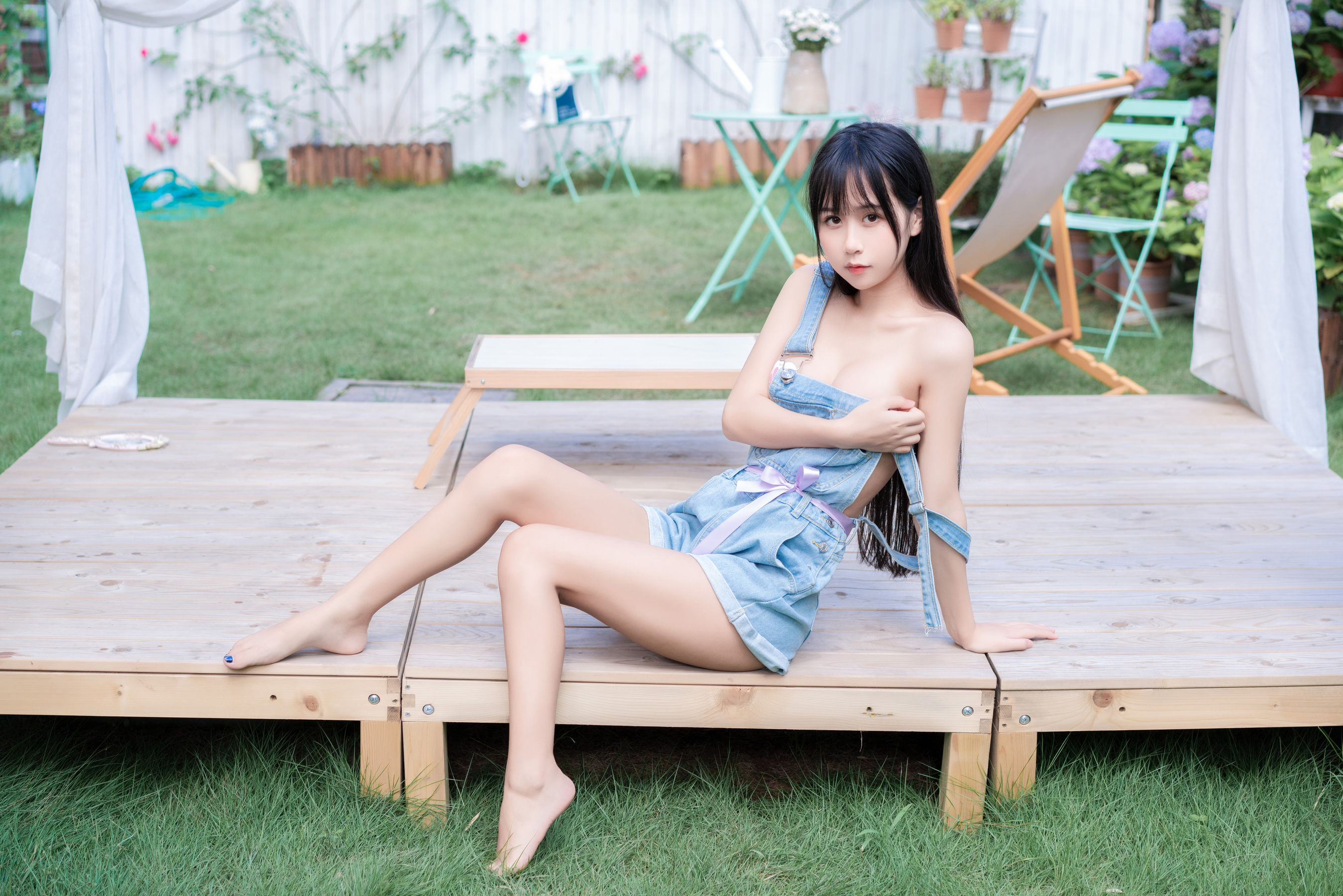 [COS福利] 阳光美少女萌芽儿o0 - 西瓜与夏天第1张