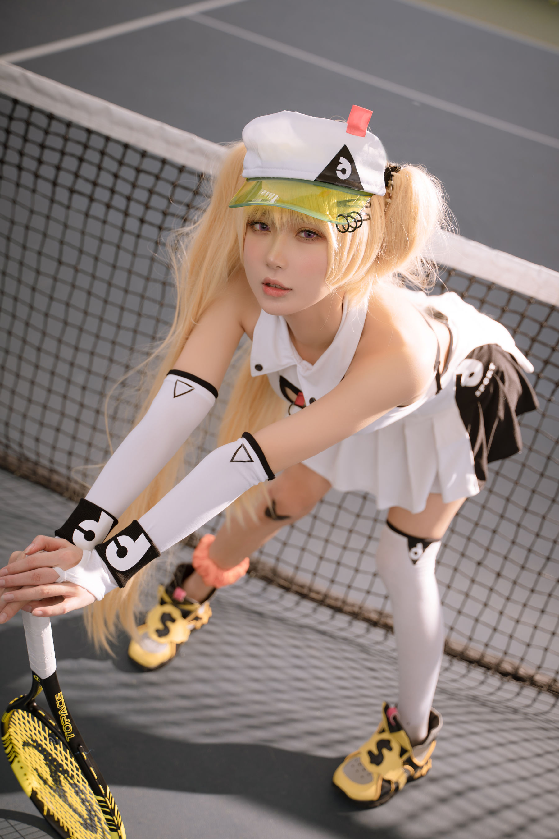 [COS福利] 动漫博主阿包也是兔娘 - 贝奇网球服第4张
