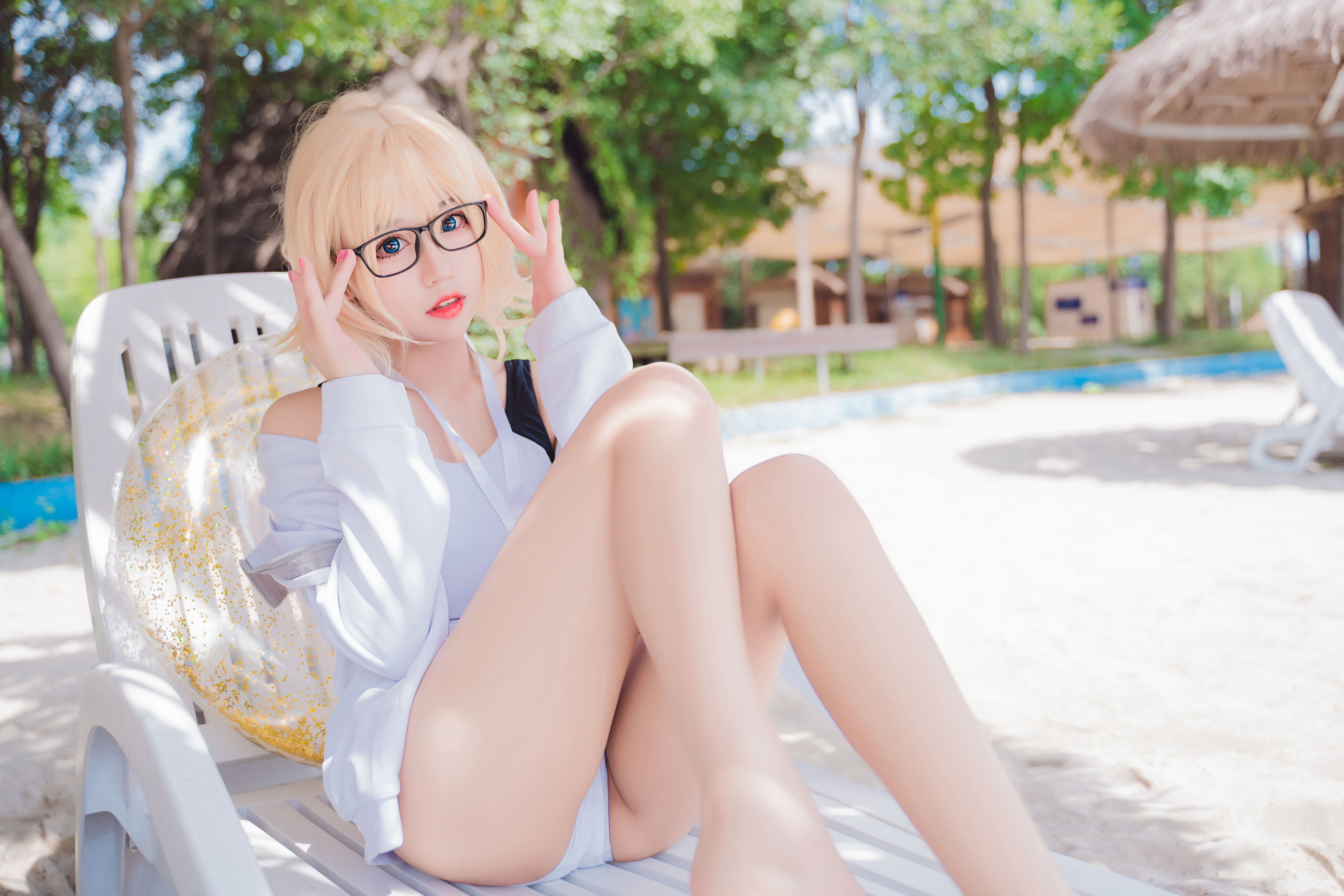 [COS福利] 猫君君MaoJun - 贞德竞技泳装第10张