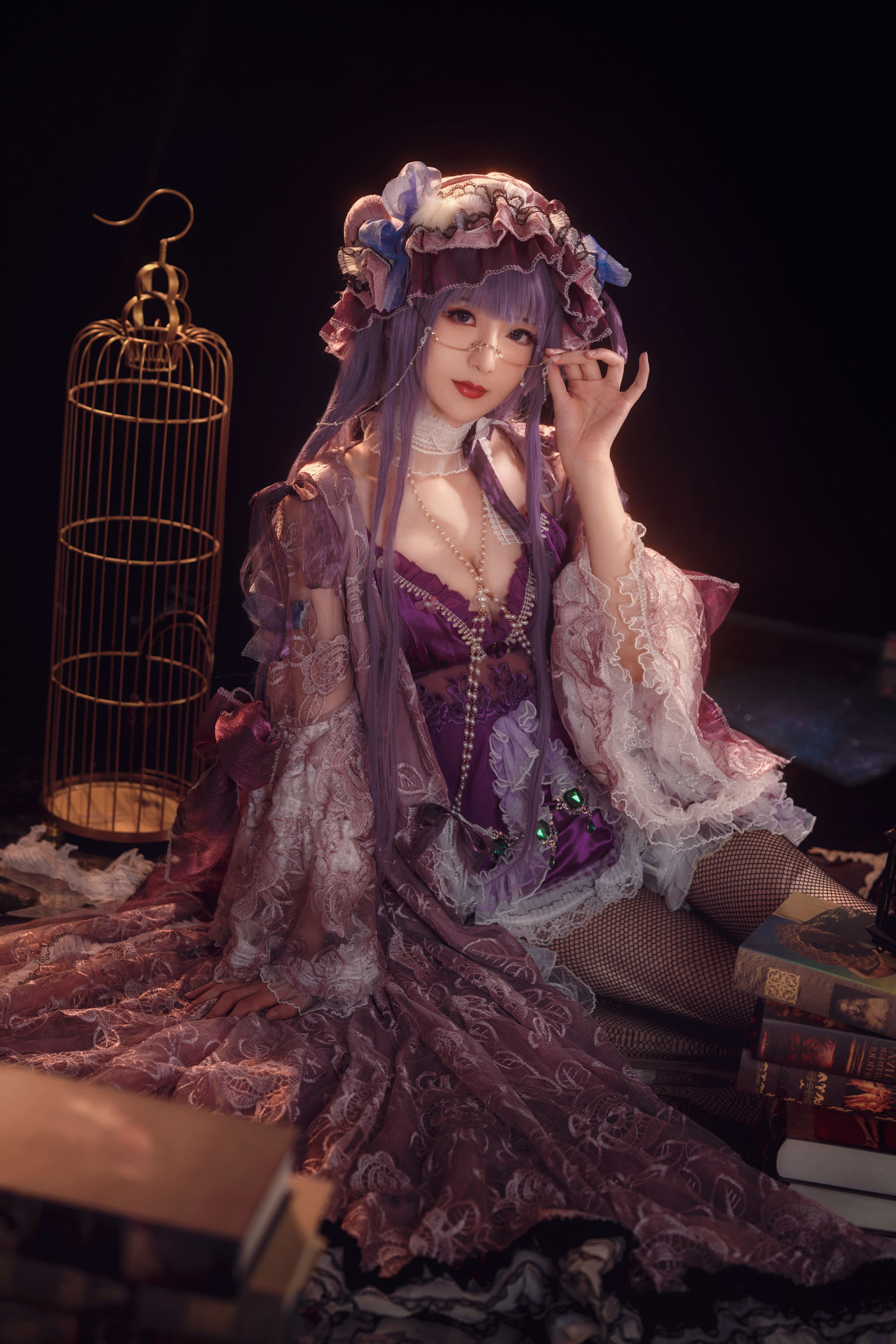 [COS福利] 小姐姐弥音音ww - 帕秋莉第9张