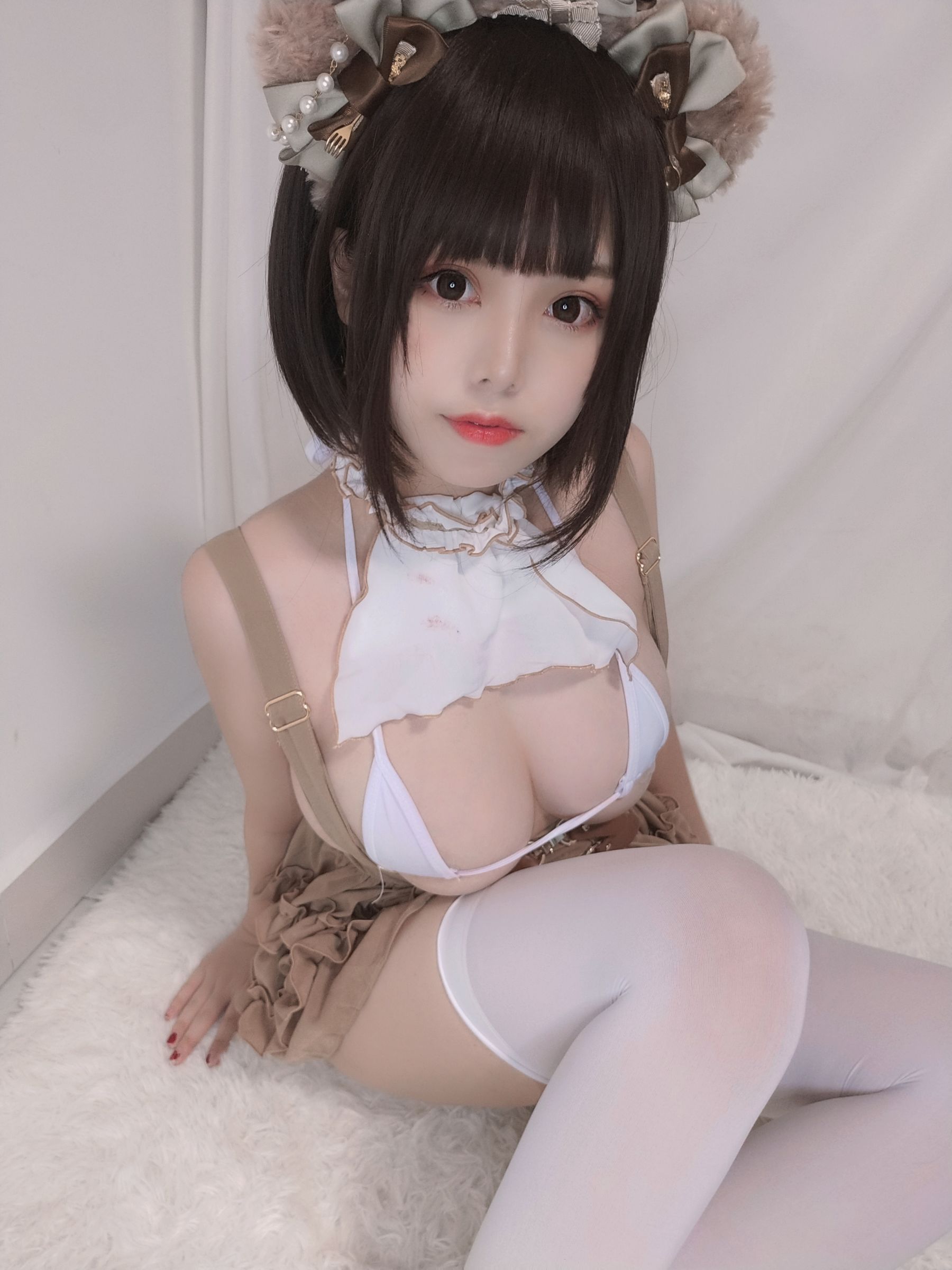 [COS福利] 萌系小姐姐蜜汁猫裘 - 小熊第18张