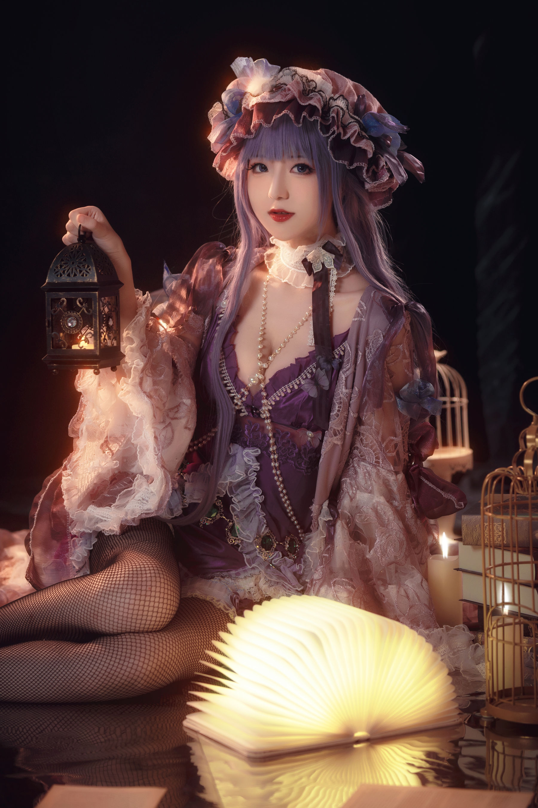 [COS福利] 小姐姐弥音音ww - 帕秋莉第1张