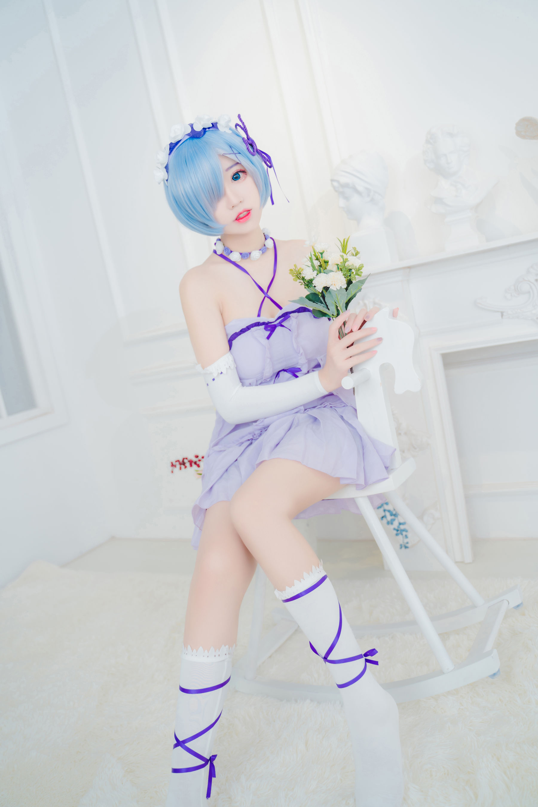 [COS福利] 猫君君MaoJun - 雷姆生日第5张