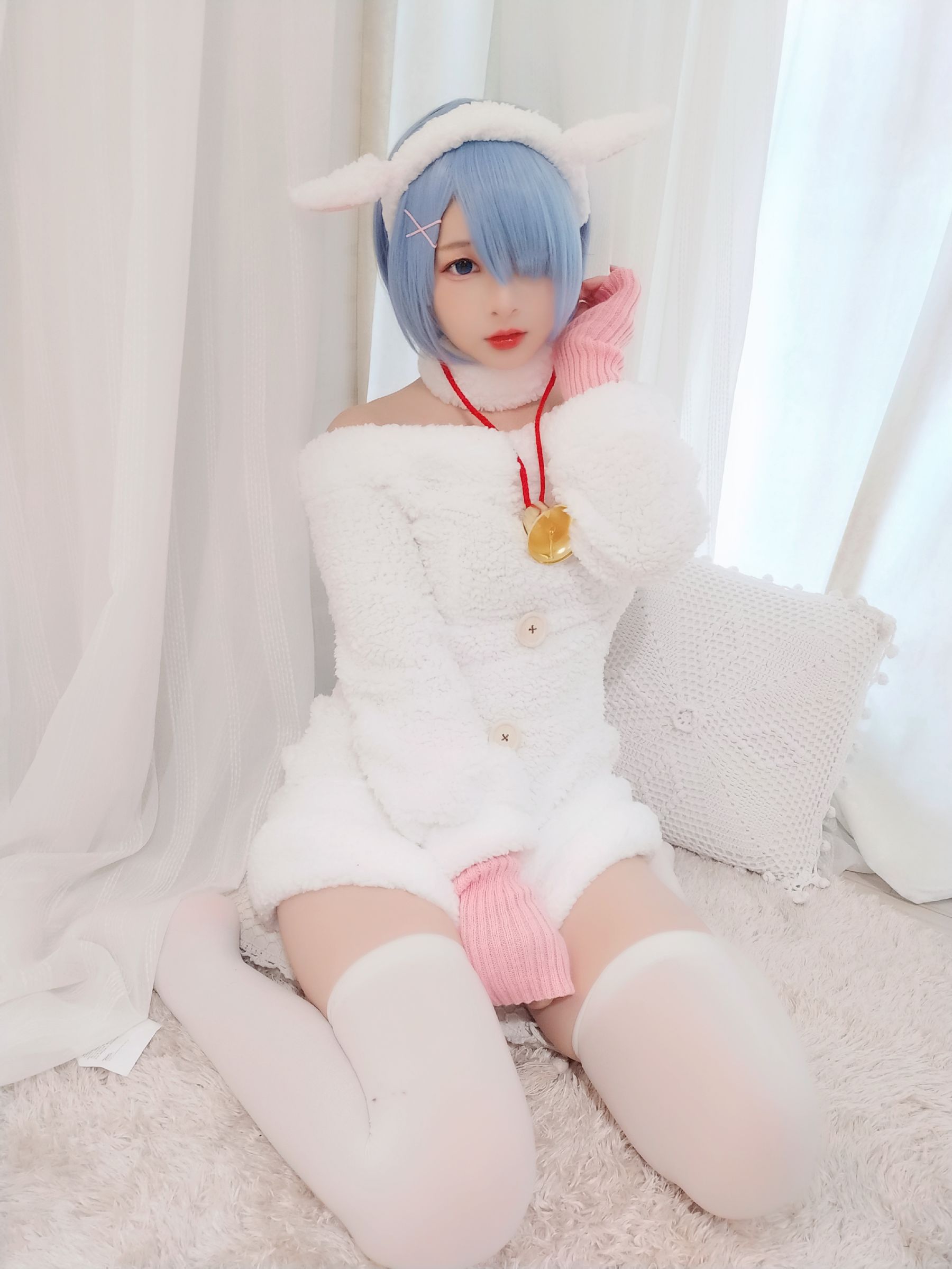 [COS福利] 二次元美女古川kagura - 蕾姆2第1张