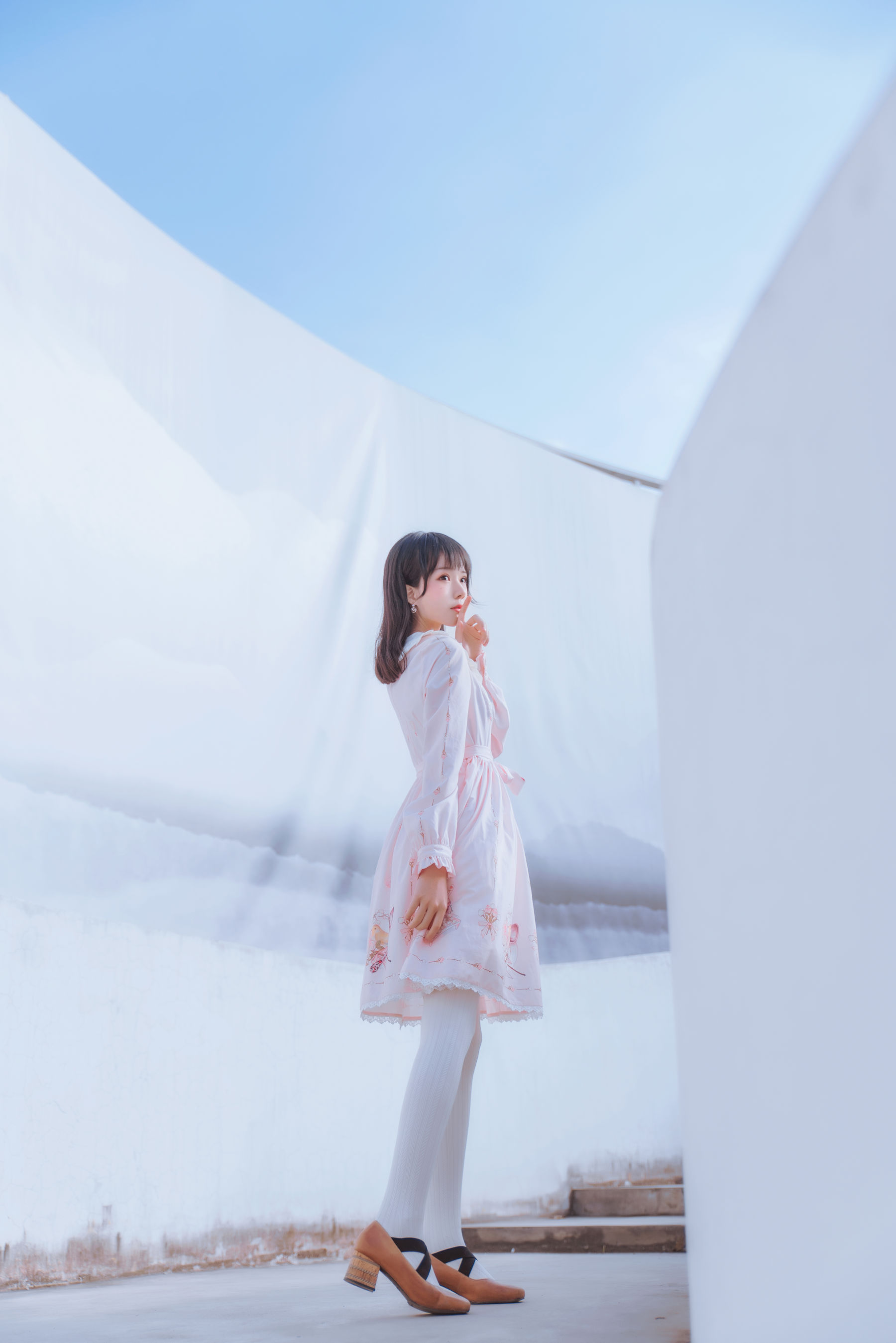 [COS福利] 桜桃喵 - 清新之三月第3张