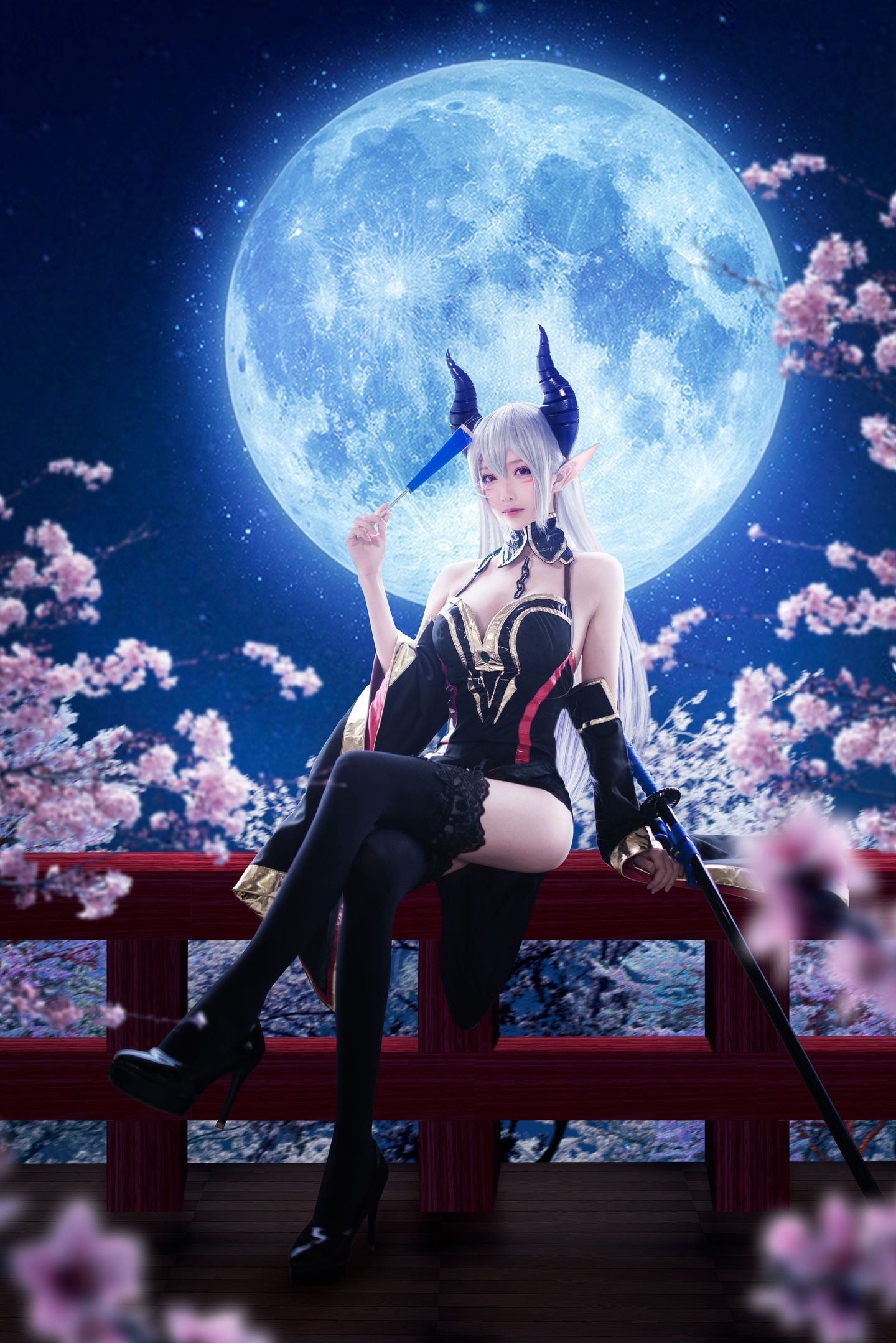 [COS福利] 长腿Coser青青子Js - 蒂雅娘第1张