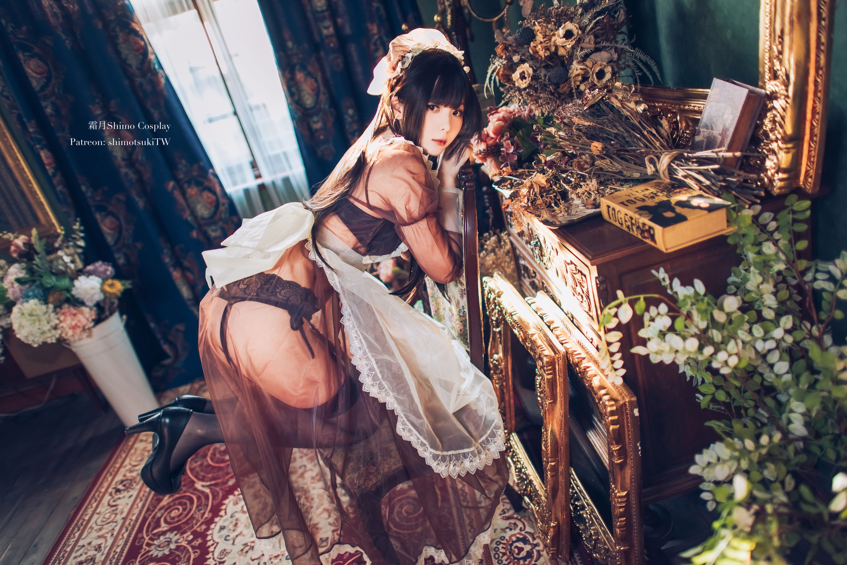 [COS福利] 微博妹纸霜月shimo - 女仆第4张