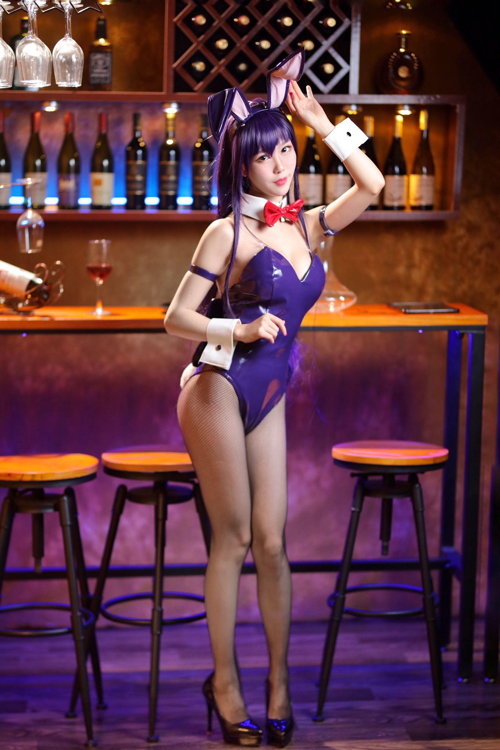 [COS福利] 抖娘-利世 - 霞之丘诗羽 兔女郎第15张