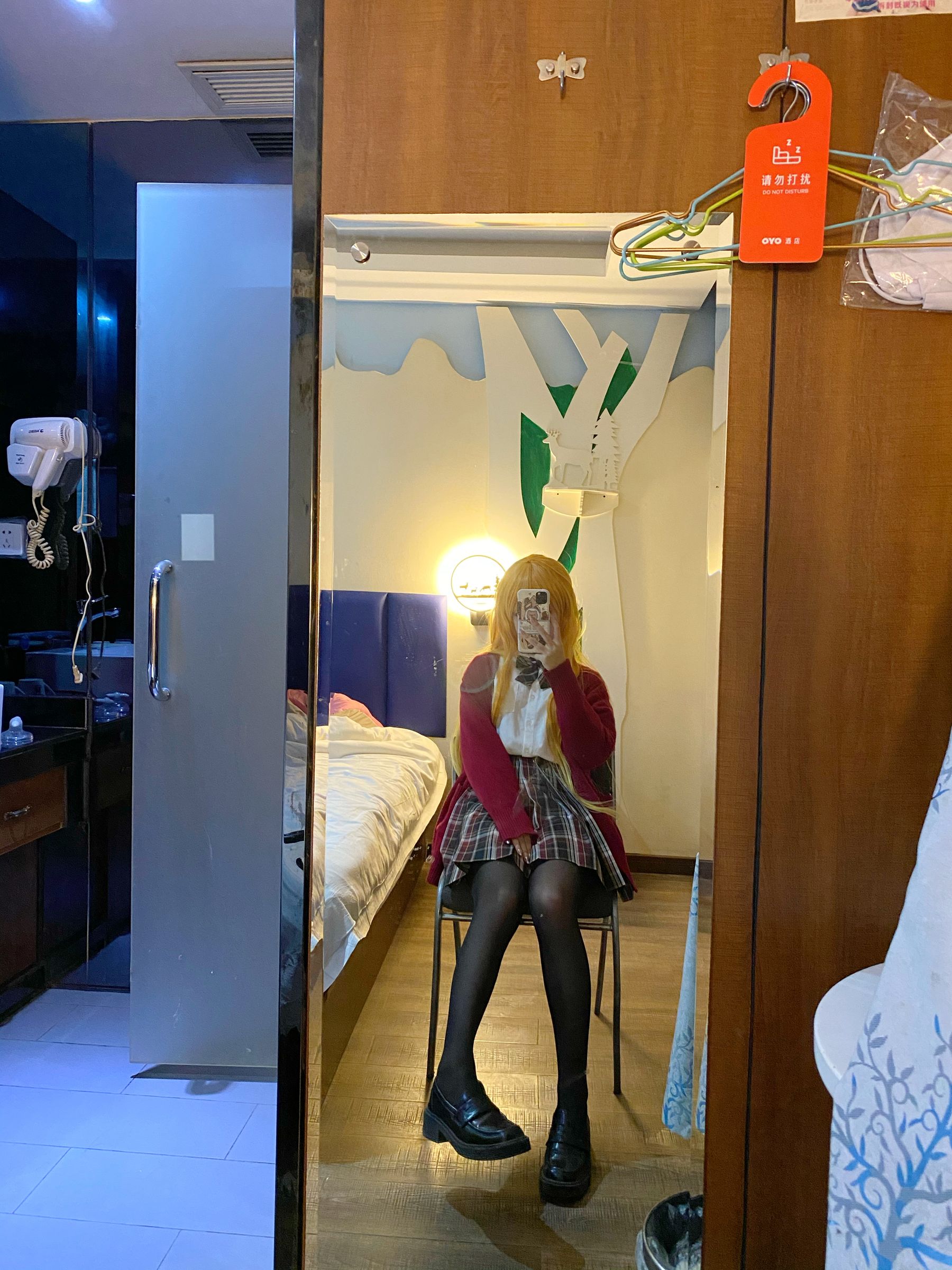 [COS福利] 芋圆侑子SJ_ - 金毛不良jk第1张