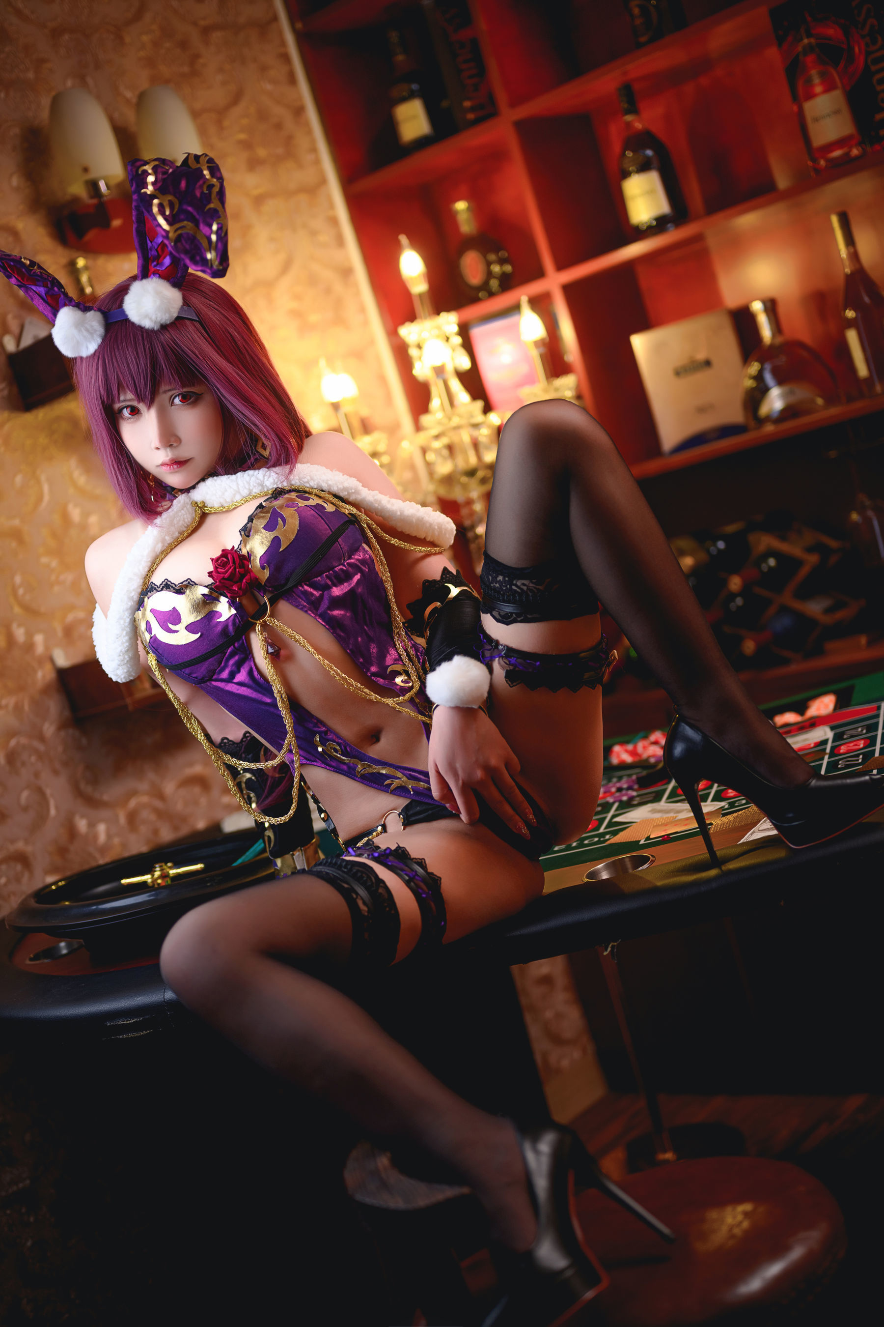 [网红COSER] 二次元妹子抱走莫子aa - 兔女郎第18张