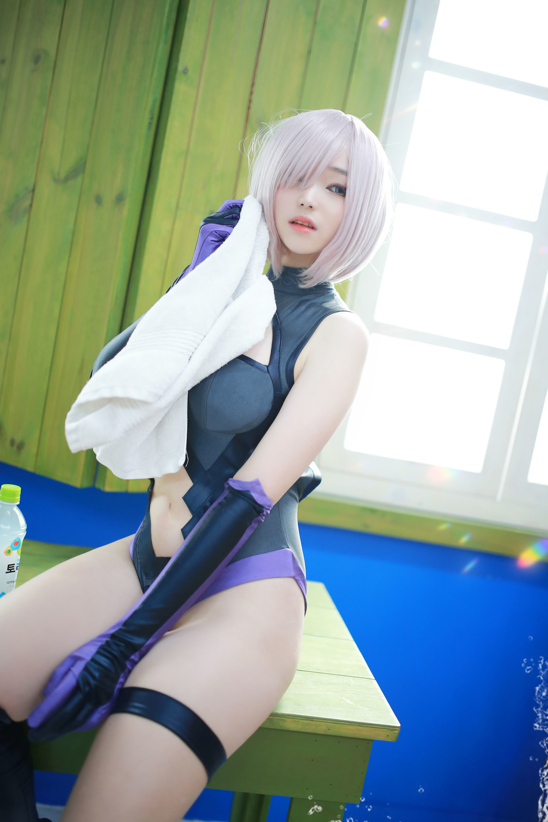 [网红COSER] 韩国妹子BamBi - Fate_Grand Order - Mash Kyrielight (Shielder)第7张