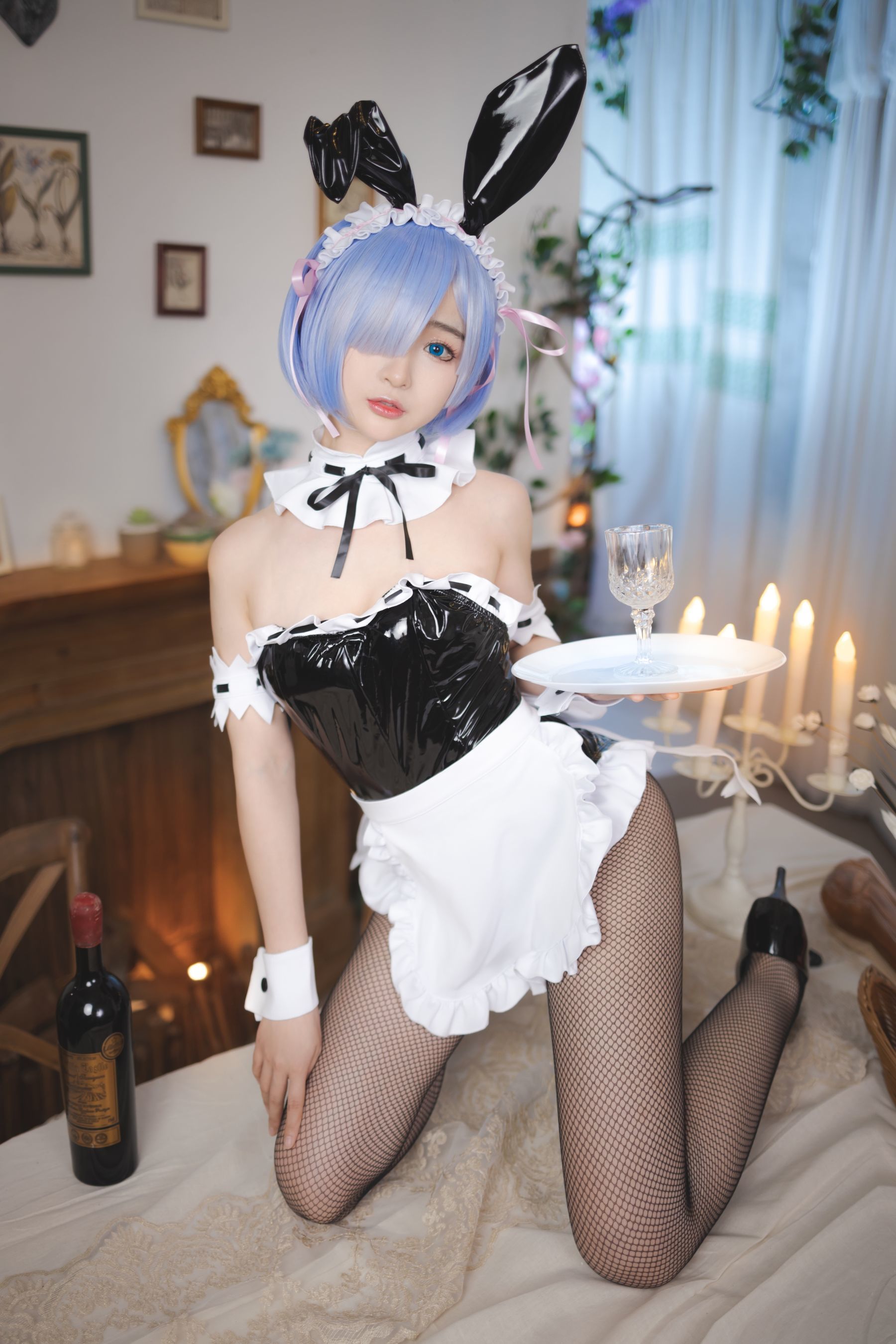 [网红COSER] 桜井宁宁 - 蕾姆兔女郎第1张