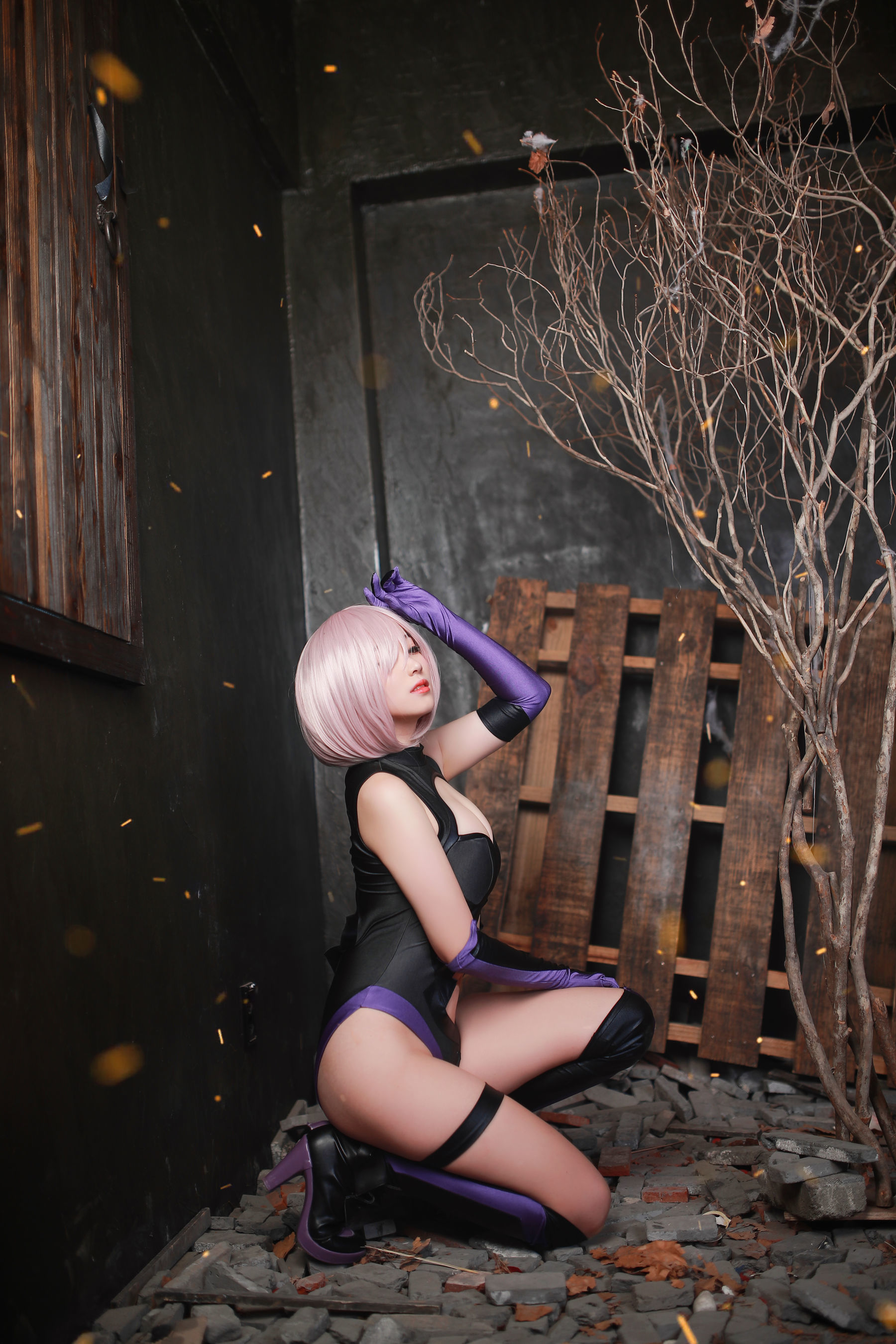 [网红COSER] 韩国妹子BamBi - Fate_Grand Order - Mash Kyrielight (Shielder)第6张