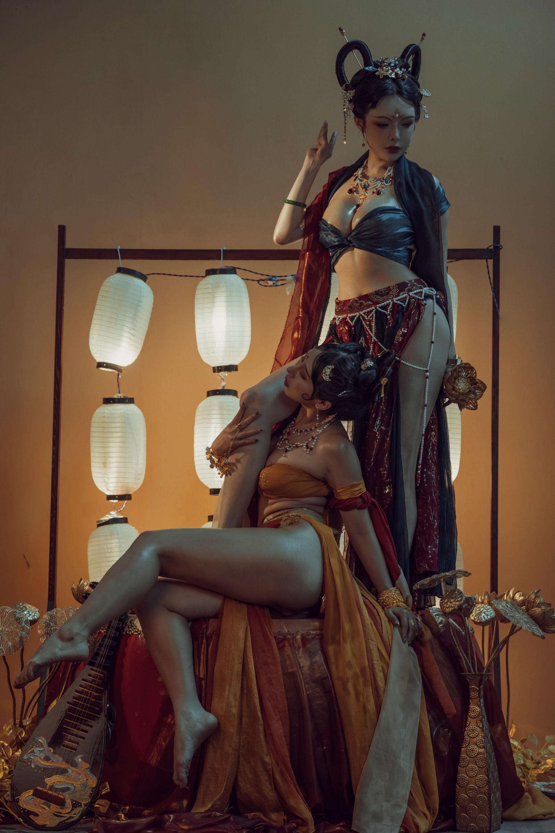 [福利COS] 秋和柯基(夏小秋秋秋) &amp; 奶桃  - 红尘梦第12张