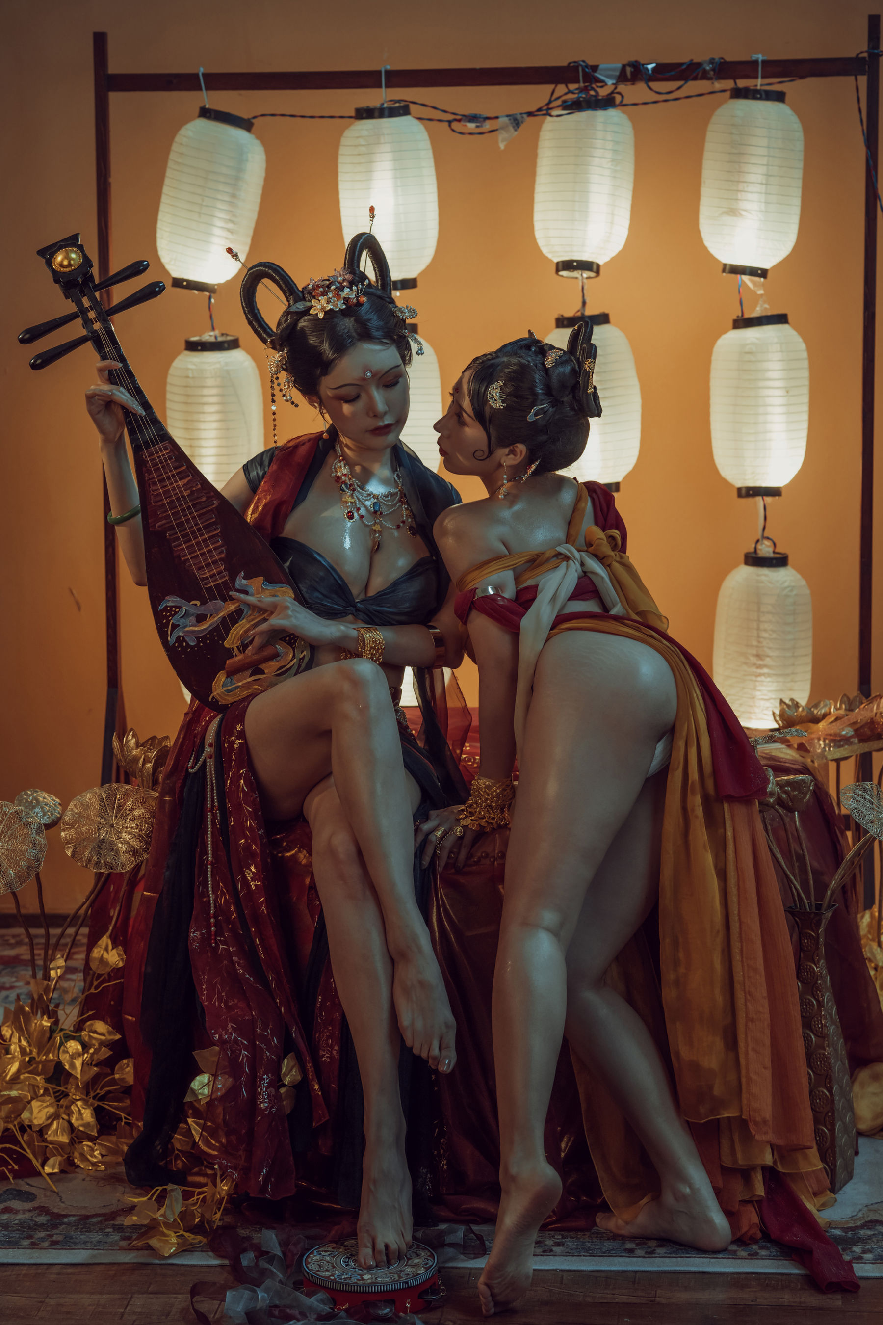 [福利COS] 秋和柯基(夏小秋秋秋) &amp; 奶桃  - 红尘梦第11张