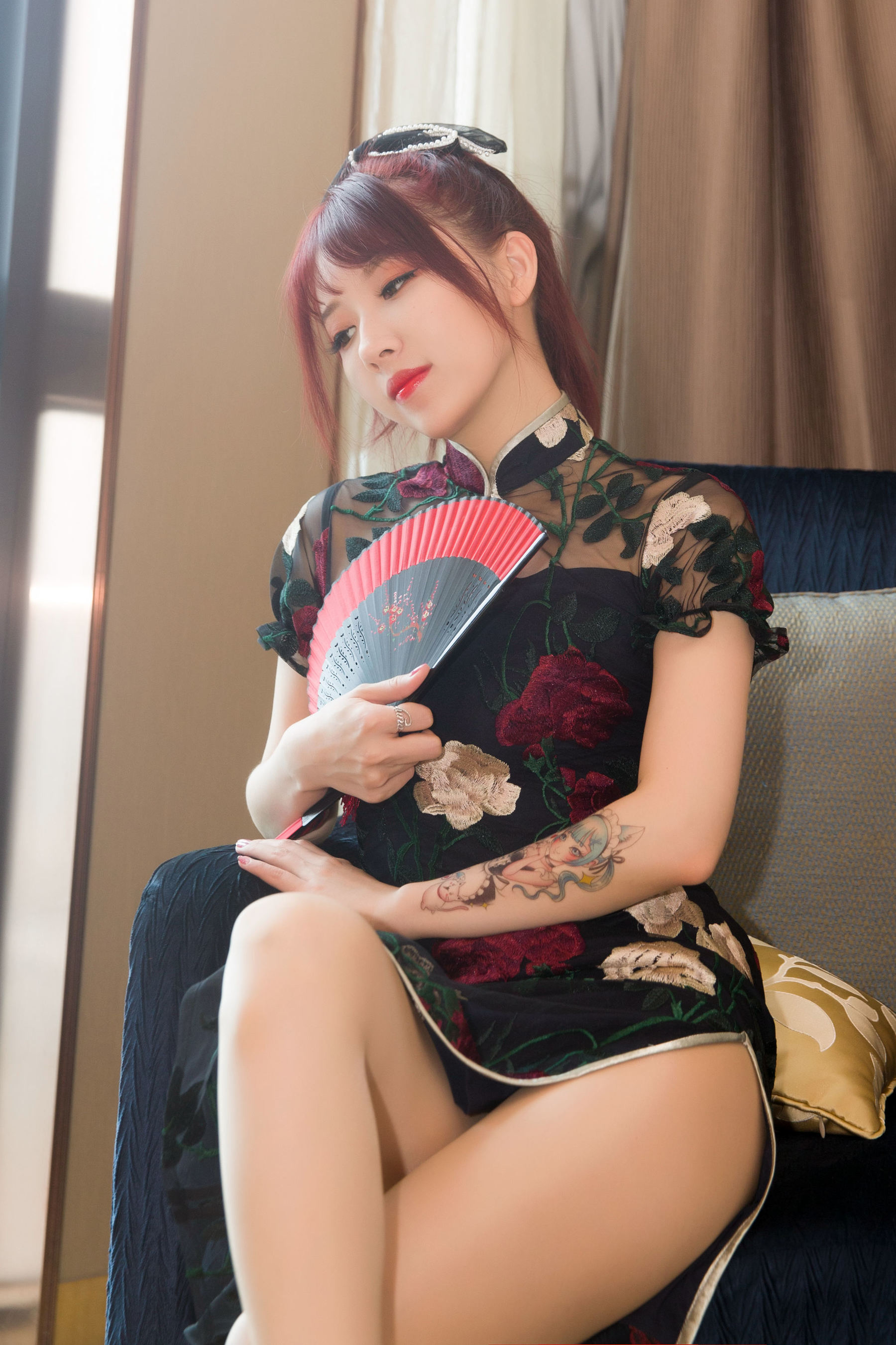 [福利COS] 斗鱼主播小女巫露娜 - 烟影如画第4张