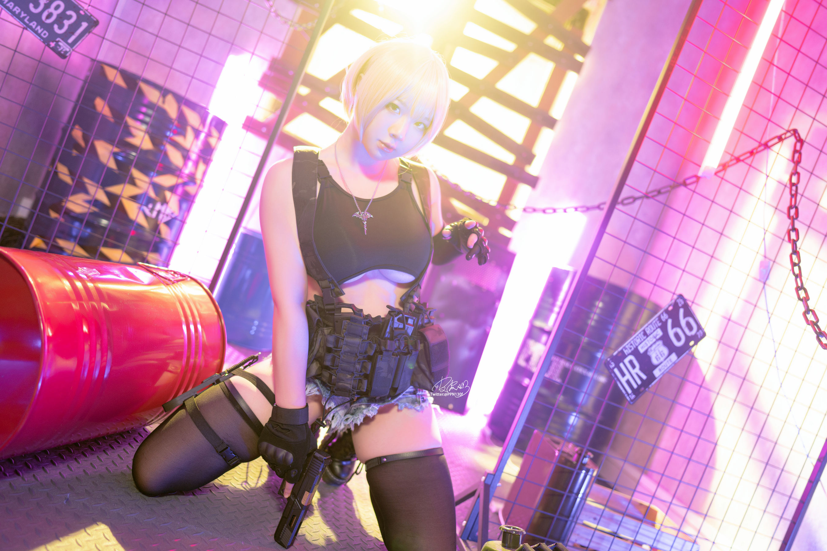 [福利COS] 皮皮奶可可爱了啦 - 战术背心第6张