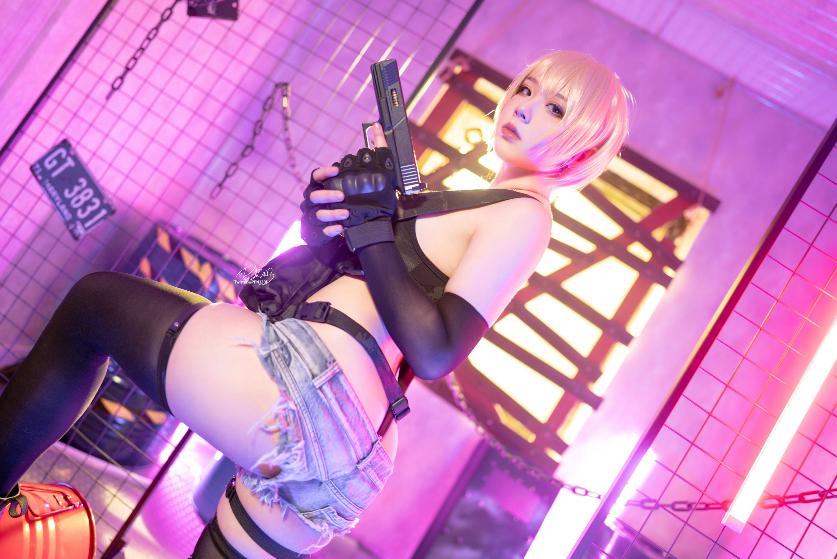 [福利COS] 皮皮奶可可爱了啦 - 战术背心第5张