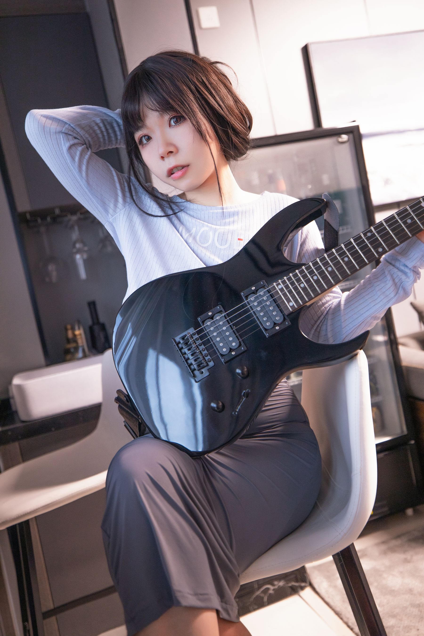 [福利COS] 自闭颜球球(无颜小天使wy) - 吉他妹妹第2张