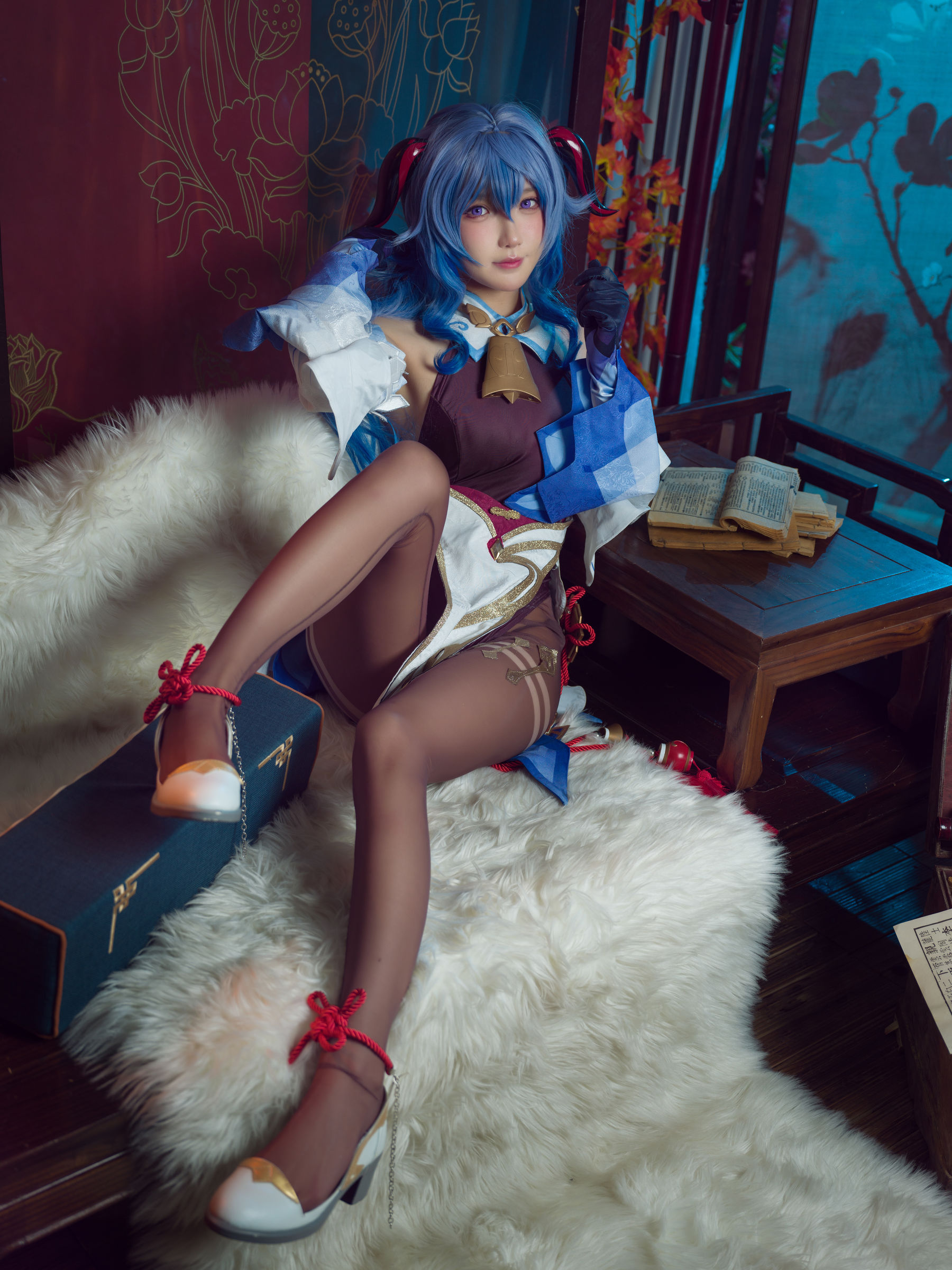 [福利COS] 动漫博主阿包也是兔娘 - 舰长 原神甘雨第3张