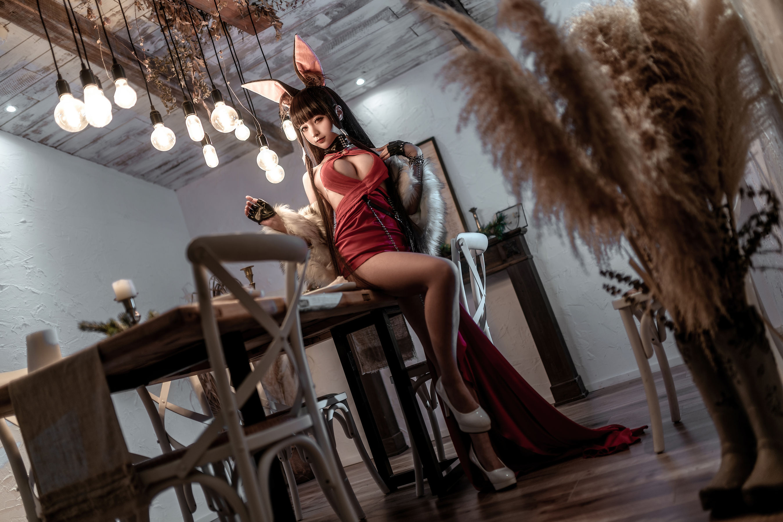 [福利COS] 动漫博主蠢沫沫 - 碧蓝航线 赤城第5张