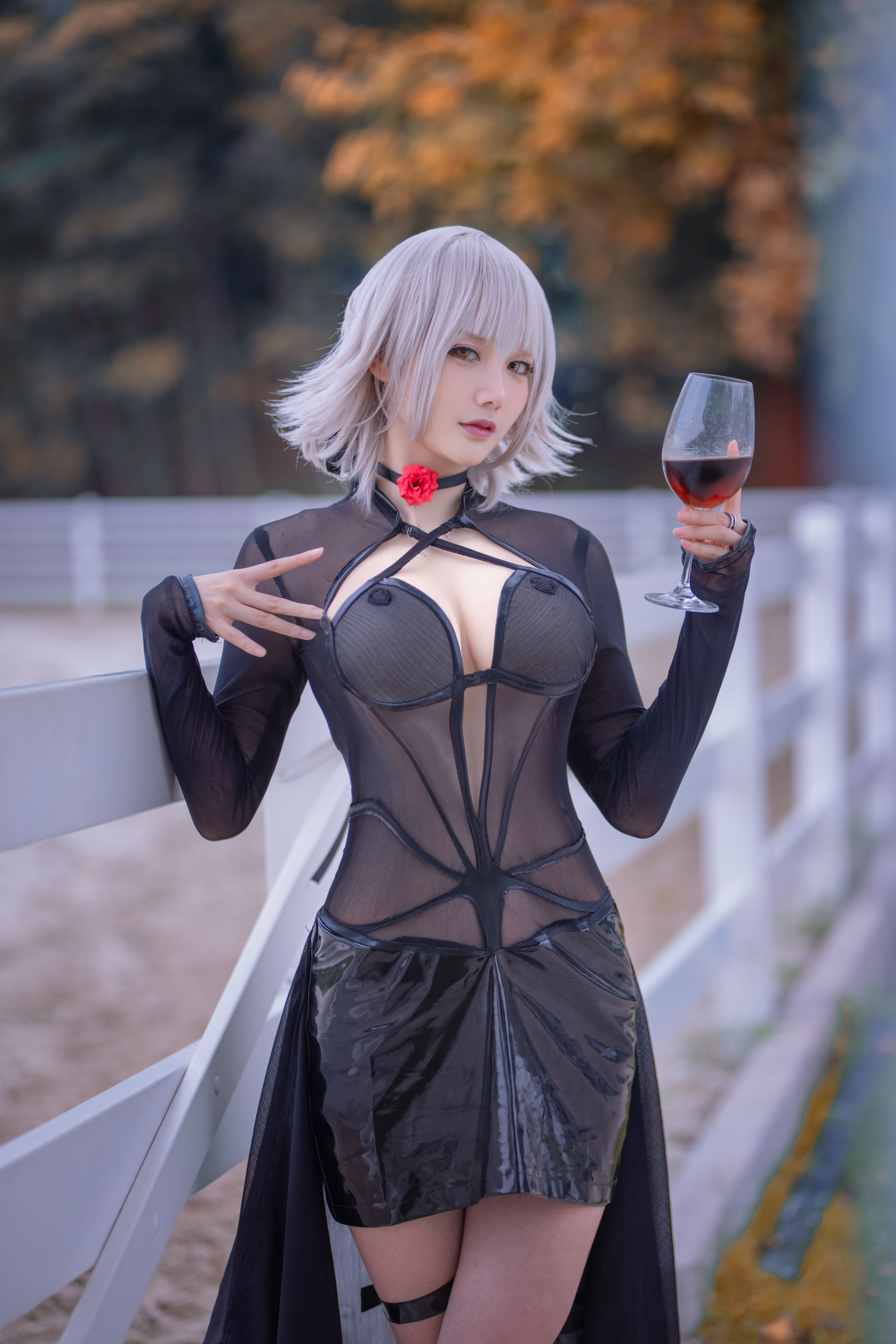 [福利COS] COS妹子仙九Airi - 黑贞马会第1张