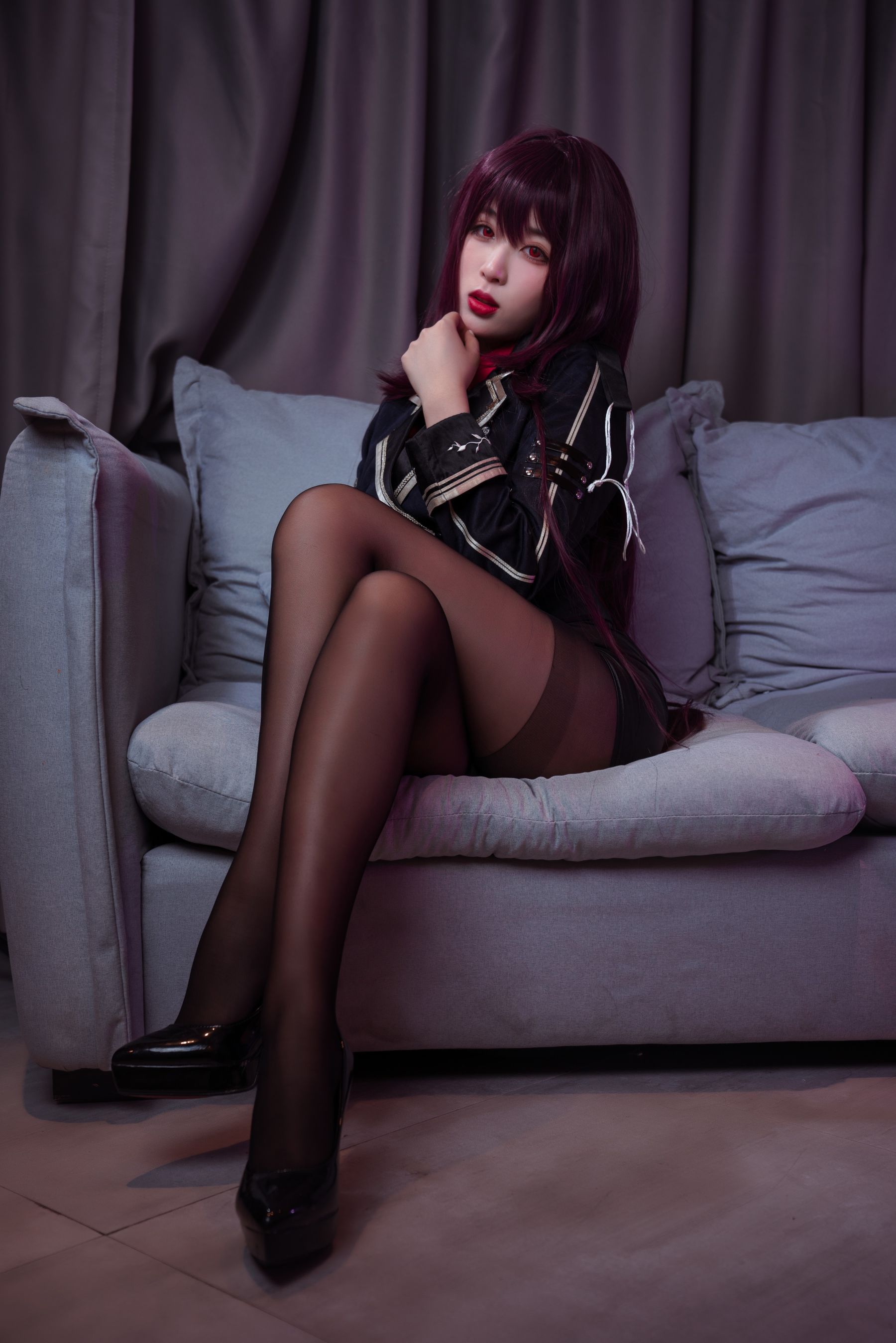 [网红COS] 轩萧学姐 - 师匠OL第5张