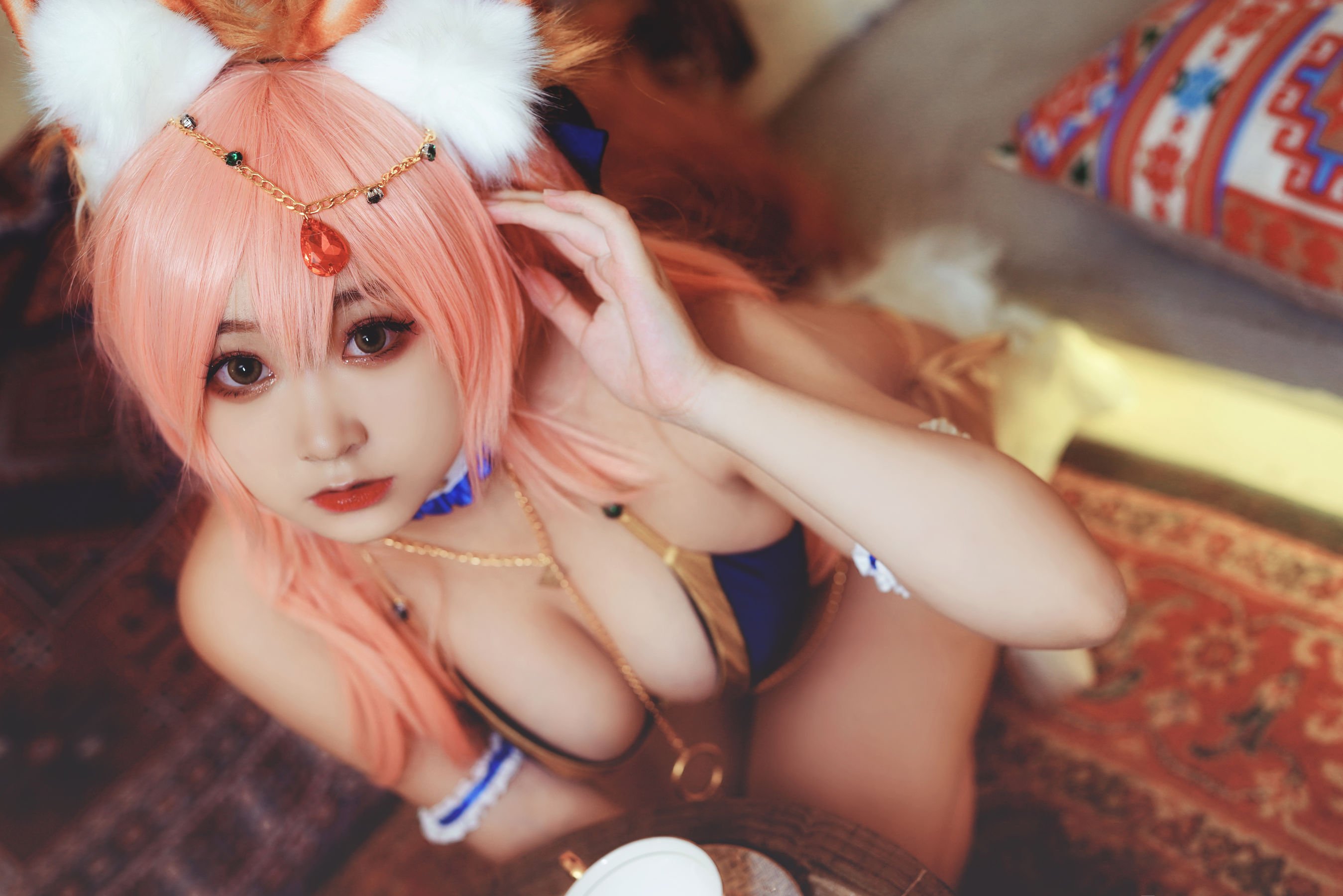 [网红COS] 动漫博主恩田直幸 - 玉藻前舞娘第5张