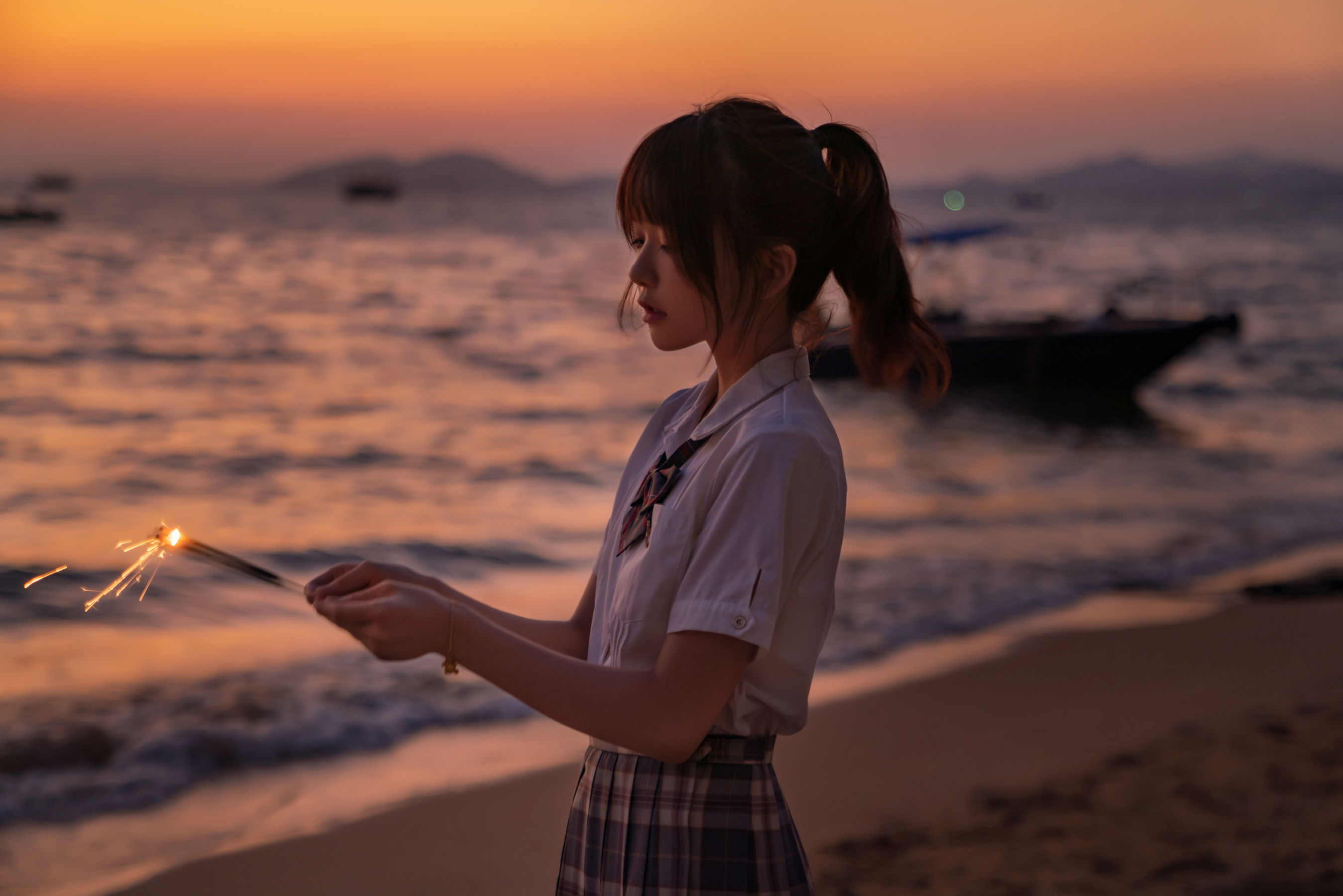 [网红COS] 桜桃喵 - 逐海第4张