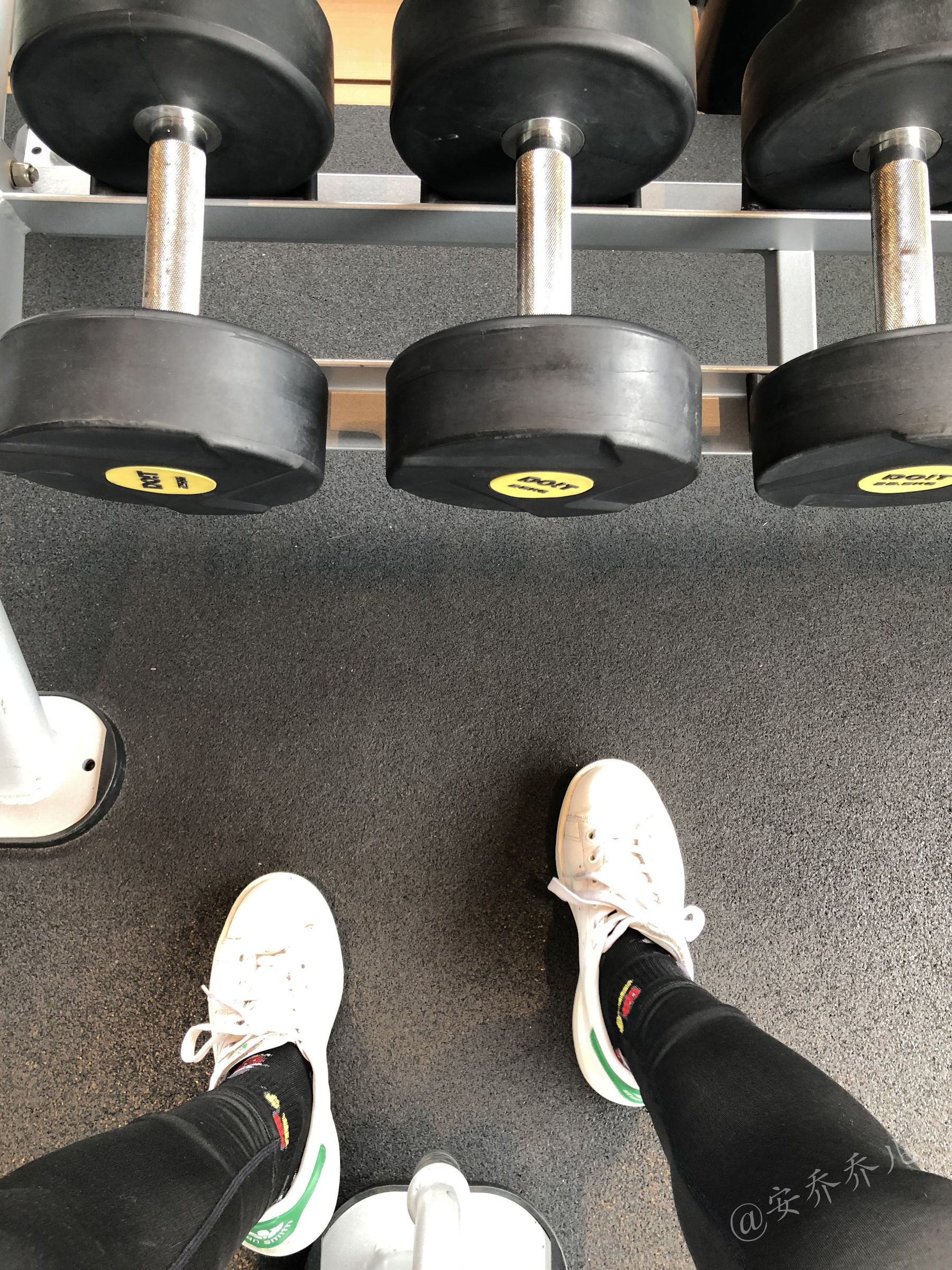 [福利COS] 安乔乔儿(Nia乔乔) No.019 健身房白袜第37张