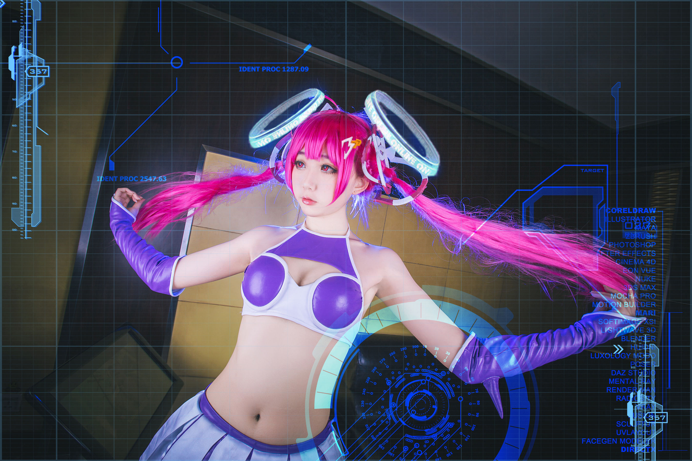 [福利COS] 动漫博主浅野菌子 - 300英雄 300娘第4张