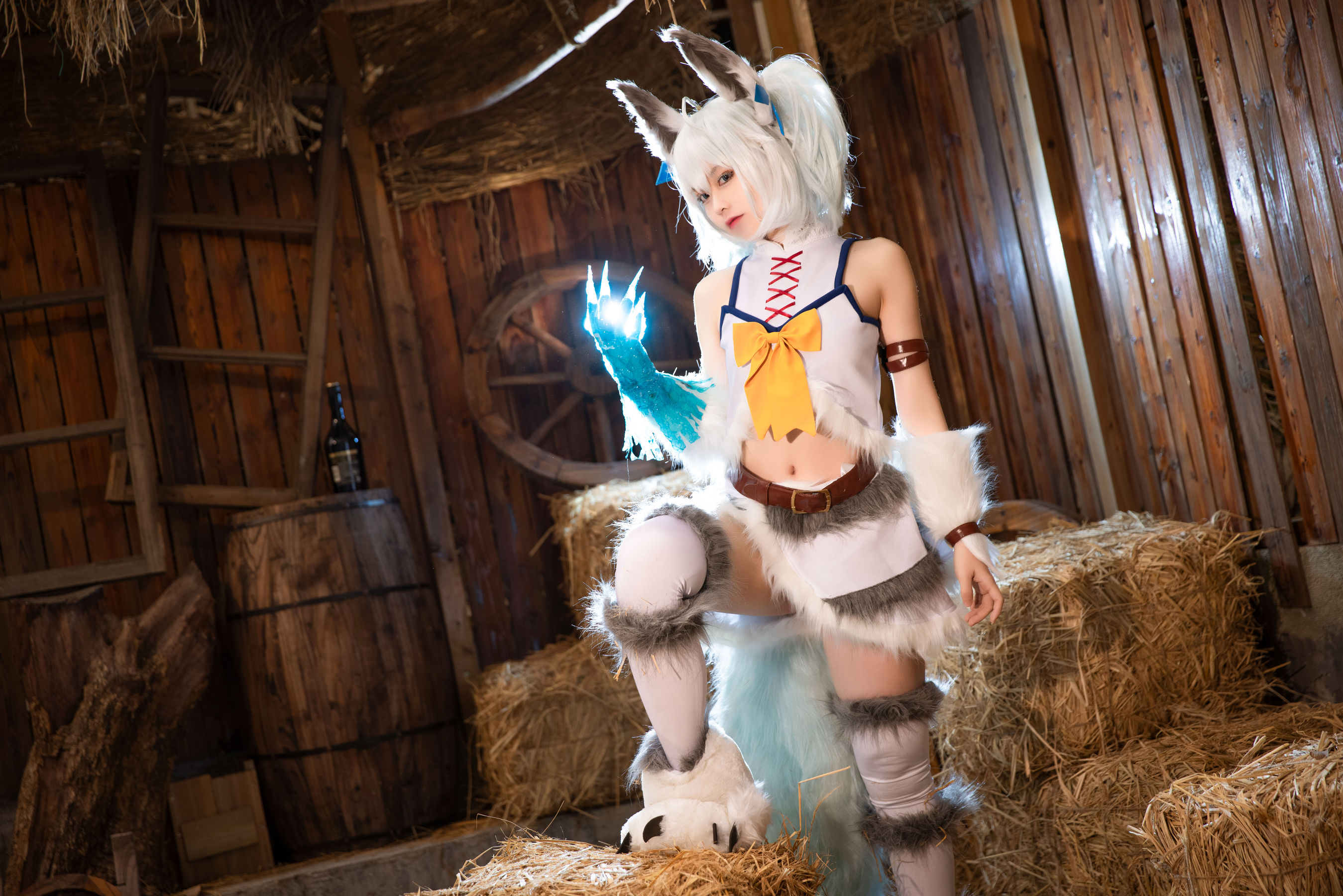 [福利COS] 动漫博主G44不会受伤 - 地牢刹那常服第5张