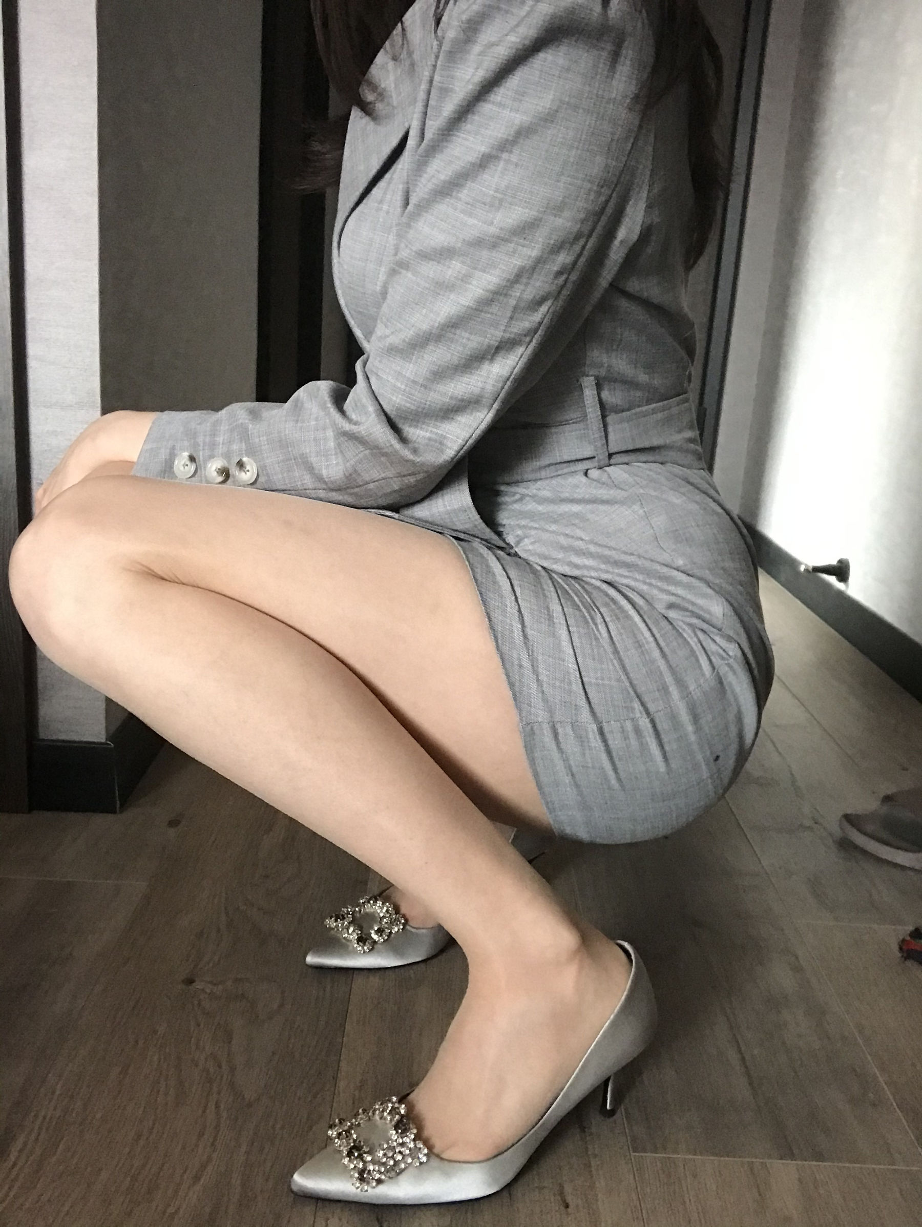 [福利COS] 丝足博主麋鹿_Monroe 2020.04.15 御姐薄丝第4张