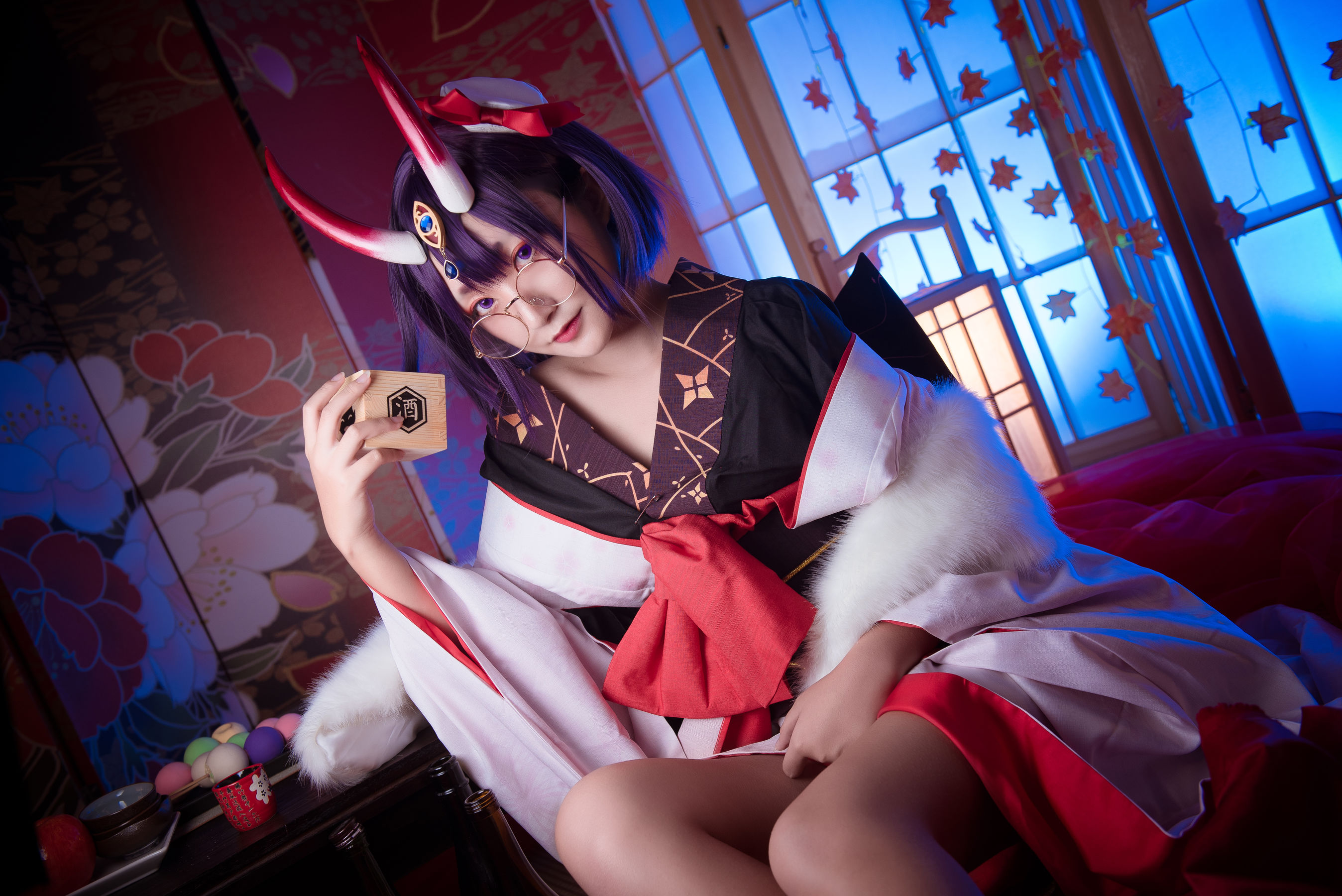 [福利COS] Roroki骷髅姫 - 酒吞和服第4张