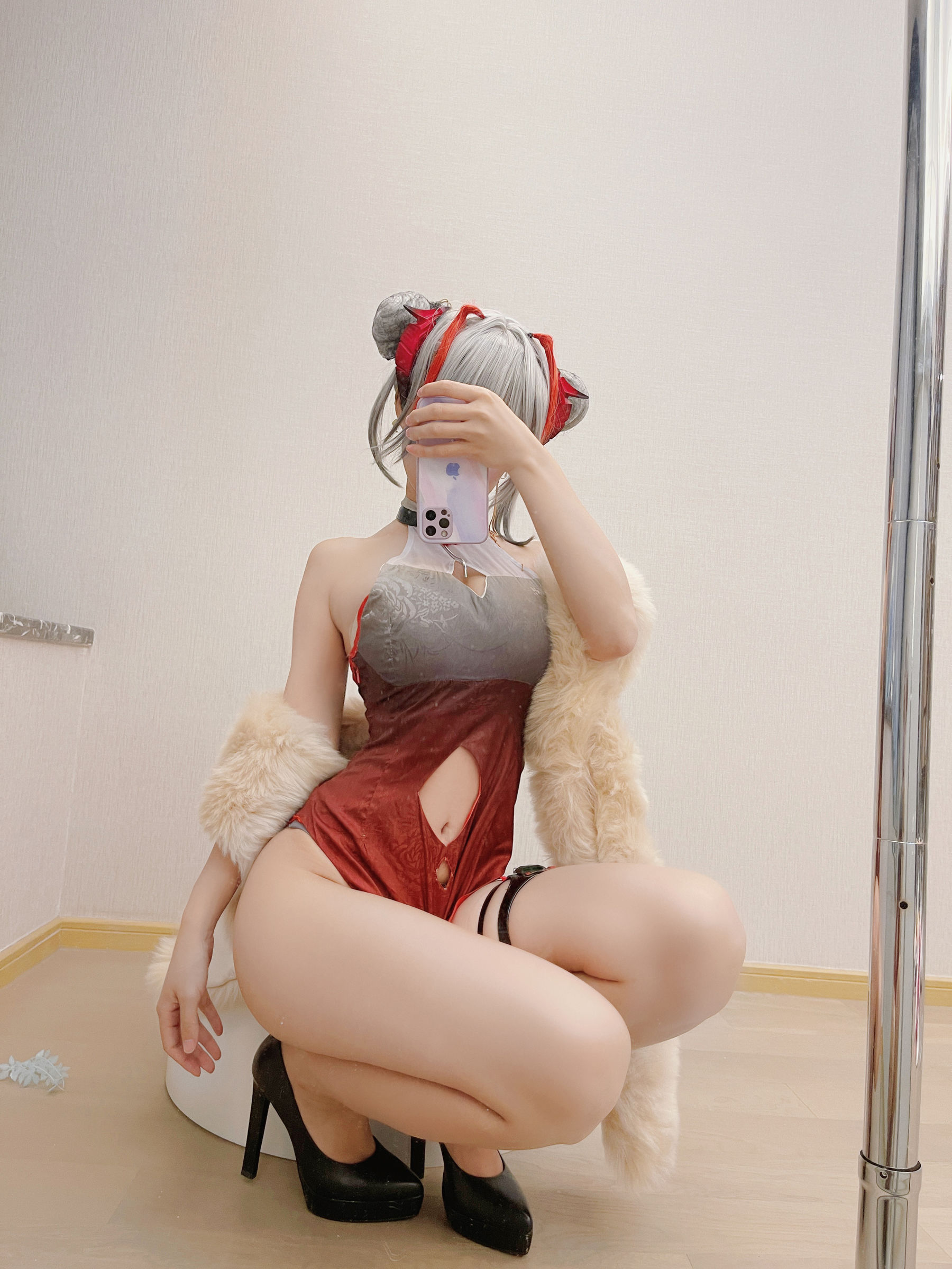 [福利COS] 动漫博主小仓千代w - w旗袍第12张