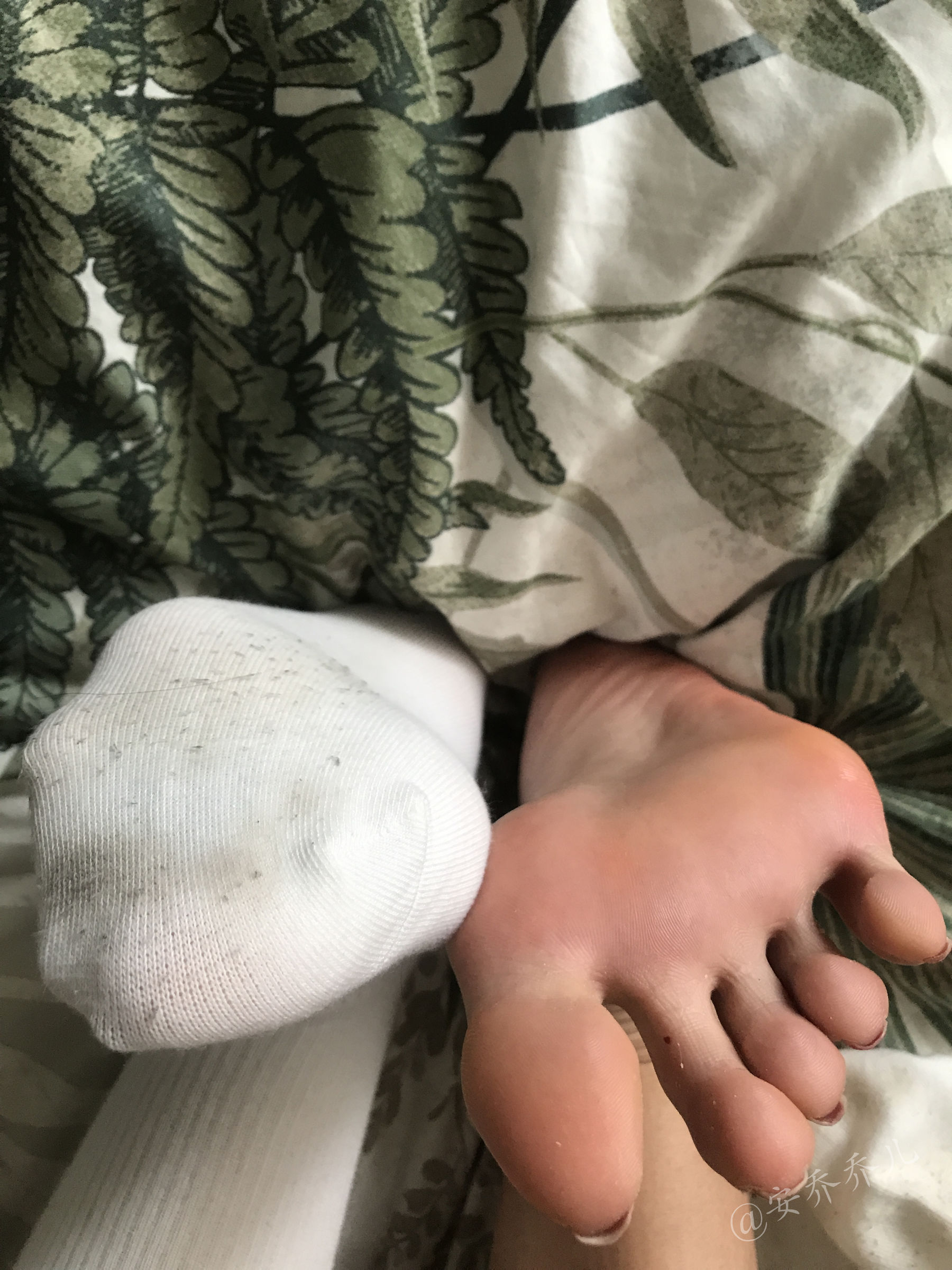 [福利COS] 安乔乔儿(Nia乔乔) No.019 健身房白袜第1张