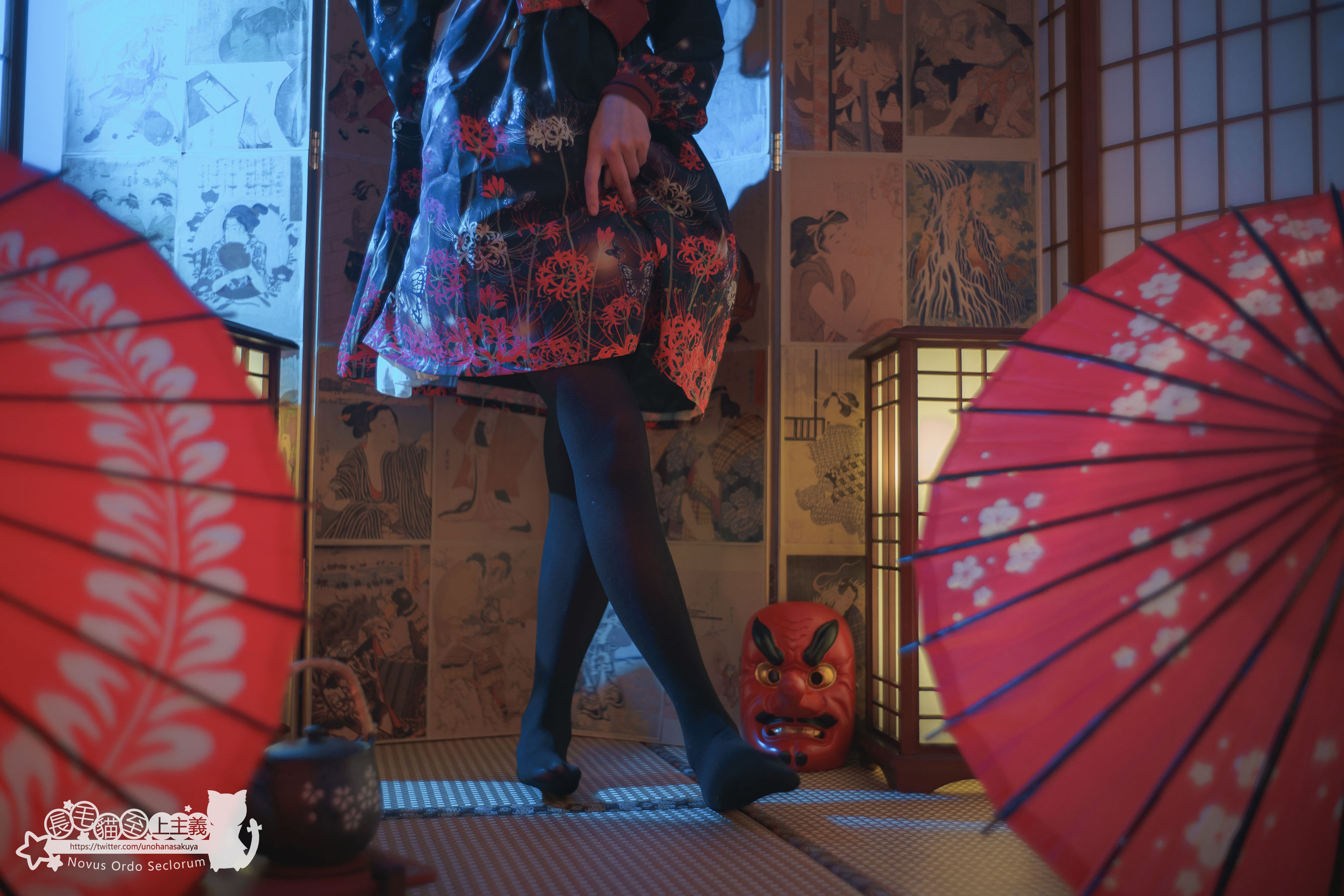 [福利COS] 福利姬木花琳琳是勇者 - 彼岸花の咲く夜に第1张