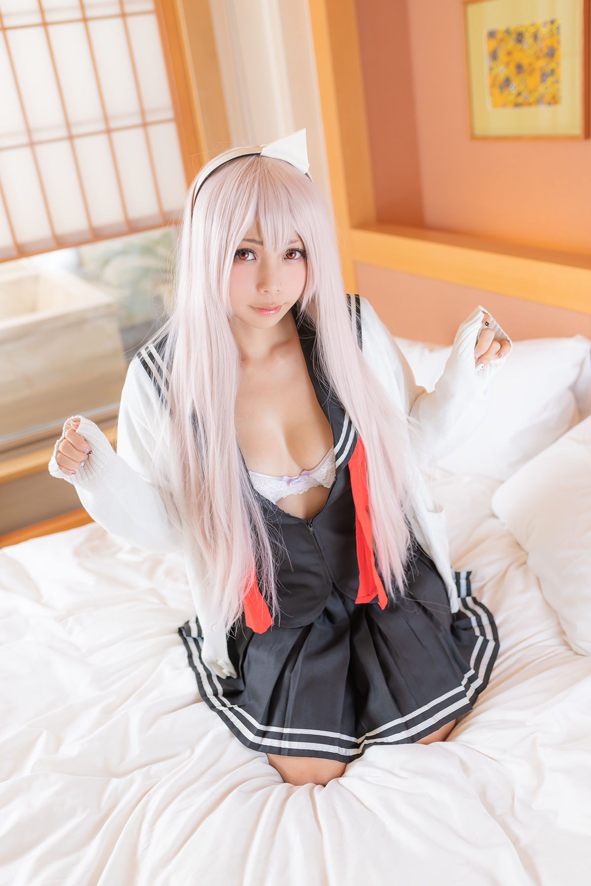 [福利COS] C95&amp;amp;CH24 OK!guguru(ぐぐる) ゆらぎ荘のぐぐるさん第25张