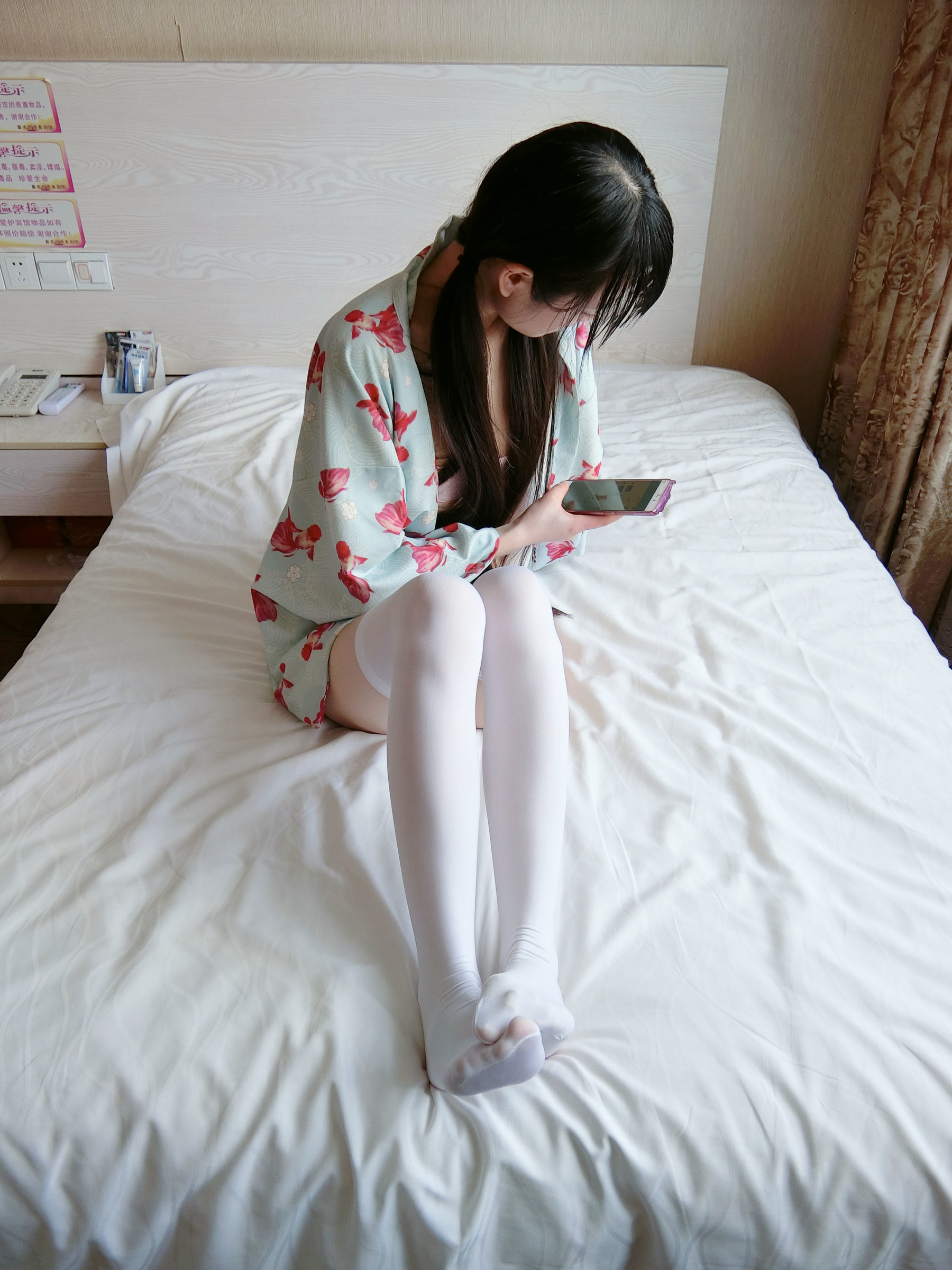 [福利COS] 微博萌妹子西尔酱 - 金鱼和服第17张