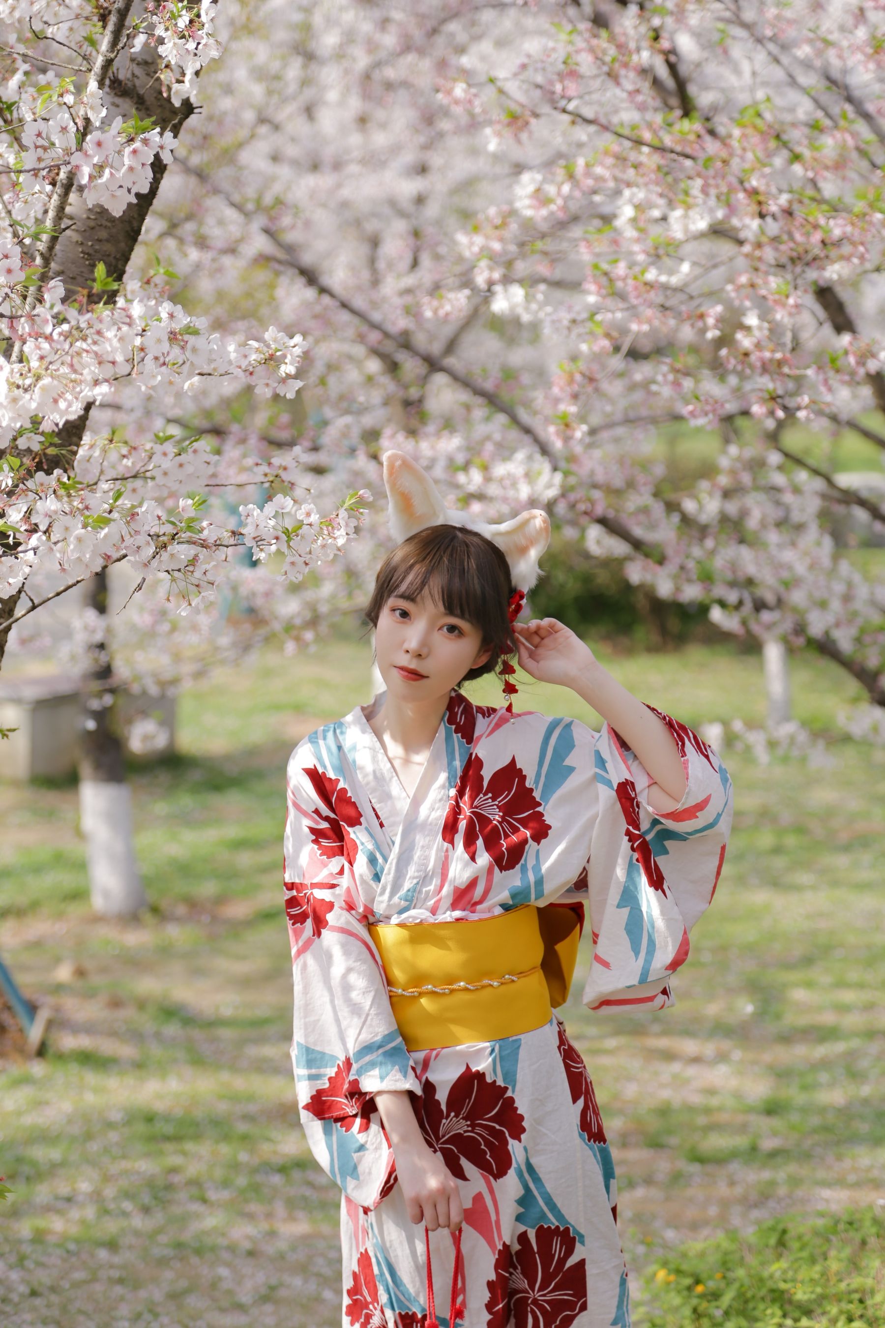 [福利COS] 可爱妹子Fushii_海堂 - 樱花兔兔第5张