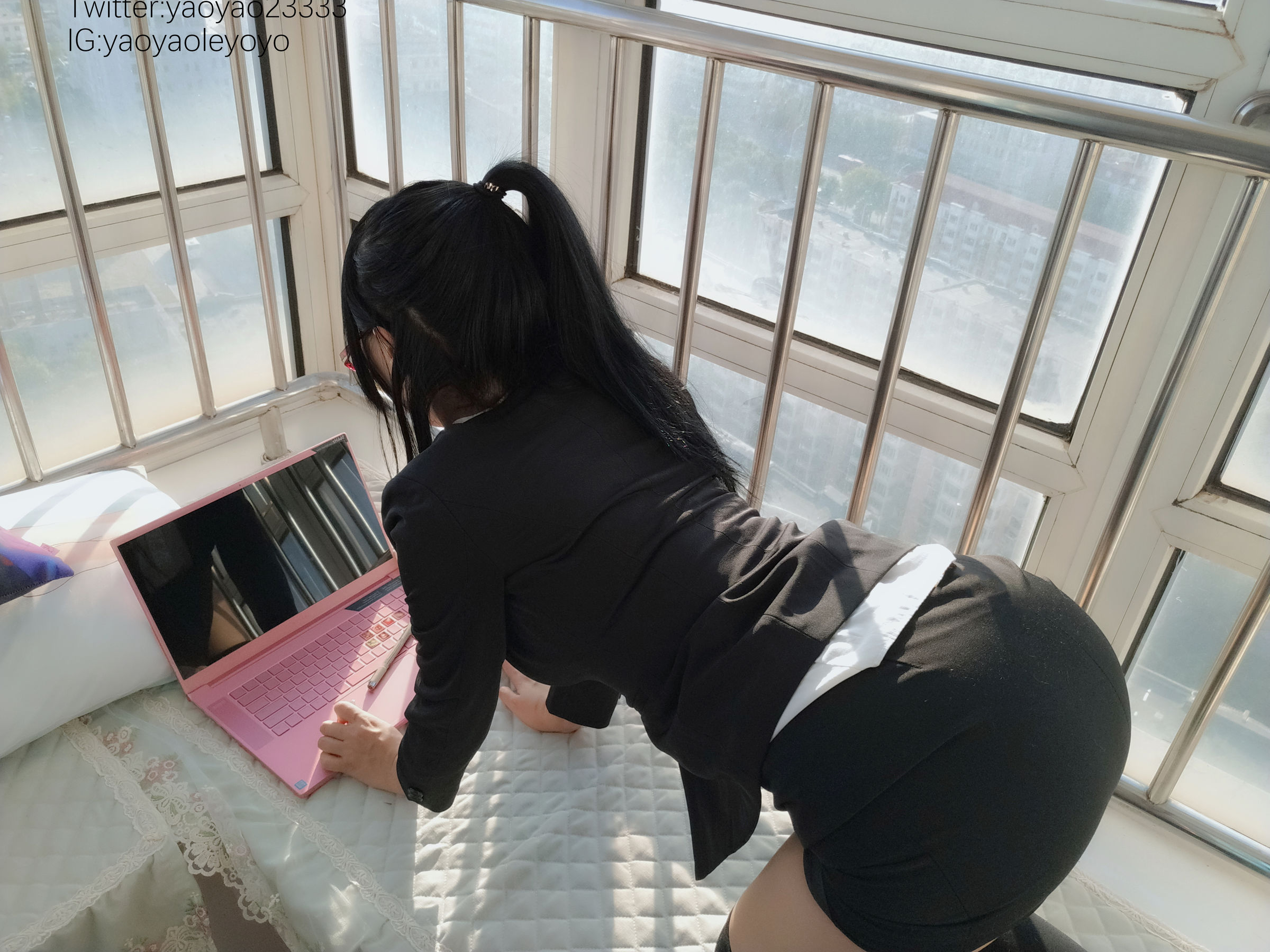 [福利COS] 萌妹子Coser摇摇乐yoyo - 补习老师第19张