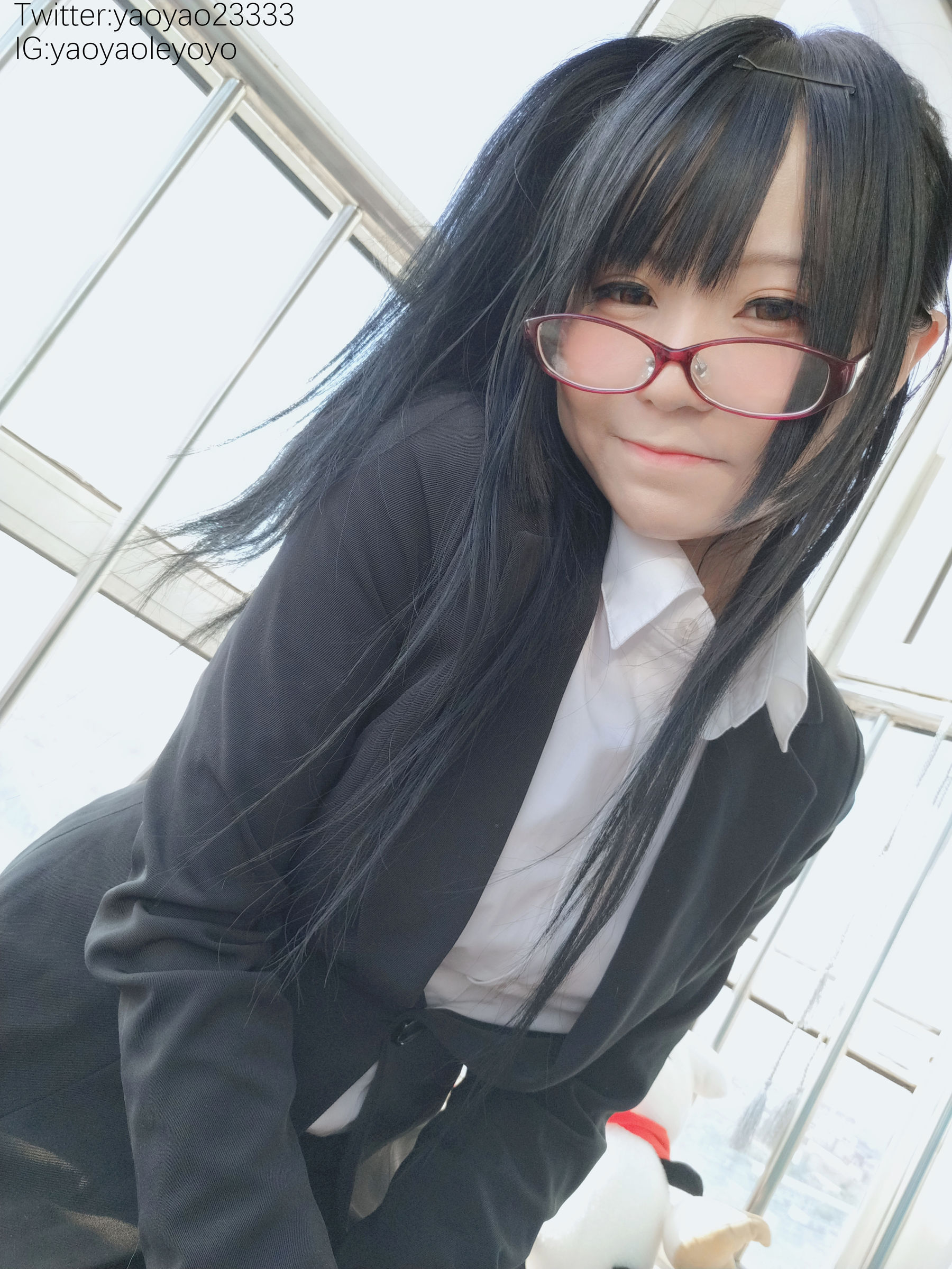 [福利COS] 萌妹子Coser摇摇乐yoyo - 补习老师第14张