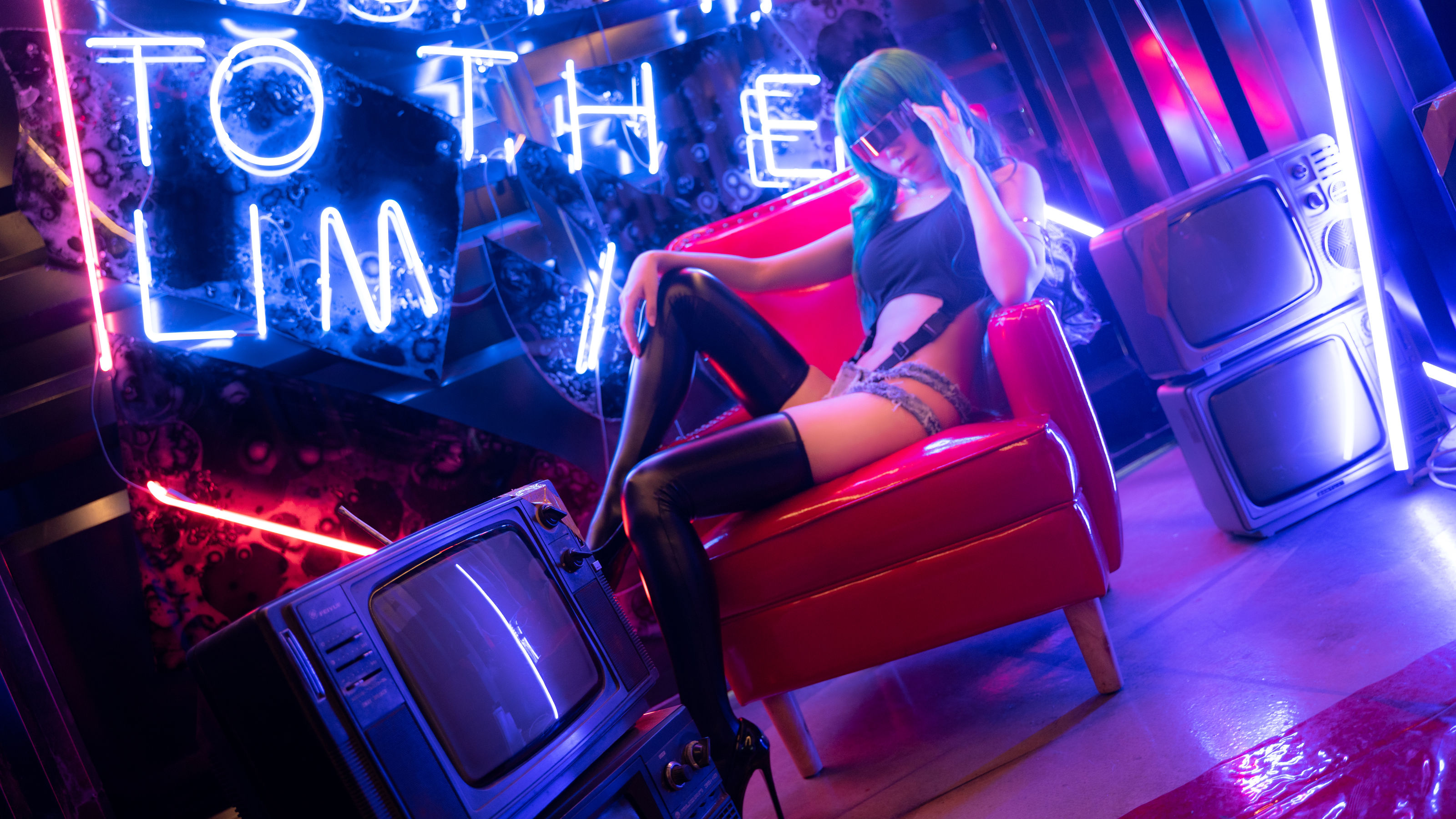 [福利COS] 动漫博主Money冷冷 - 高叉第1张