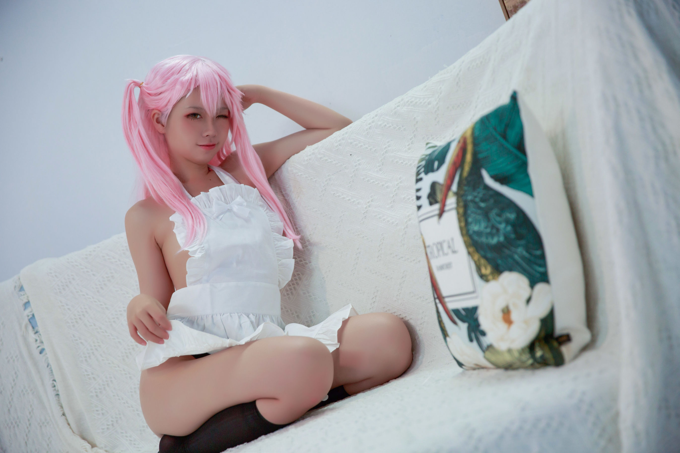 [福利COS] 动漫博主G44不会受伤 - 小黑围裙第3张