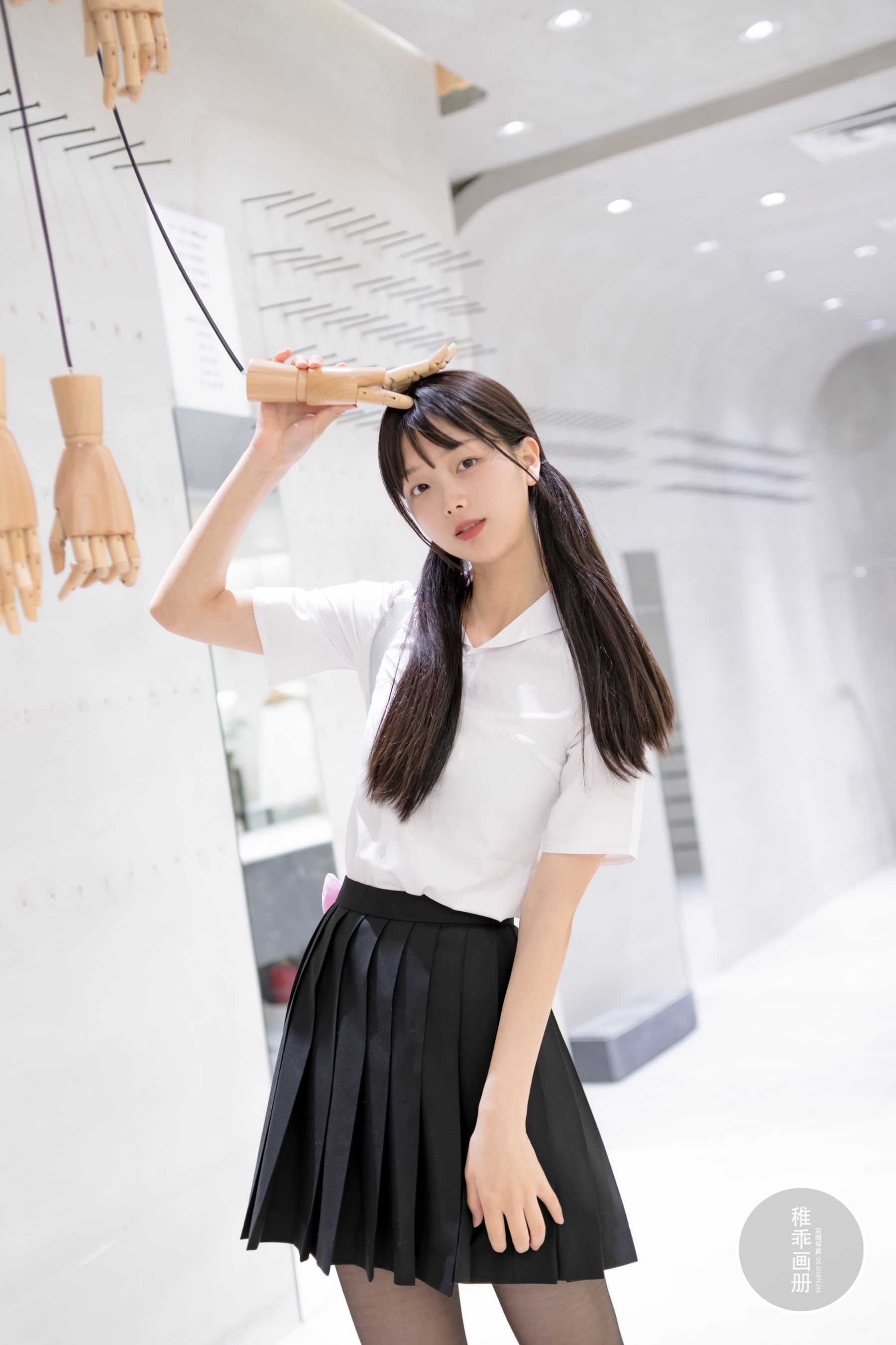 [福利COS] 柴系小乖(稚乖画册) - 夜夜 逛街13d黑丝第20张