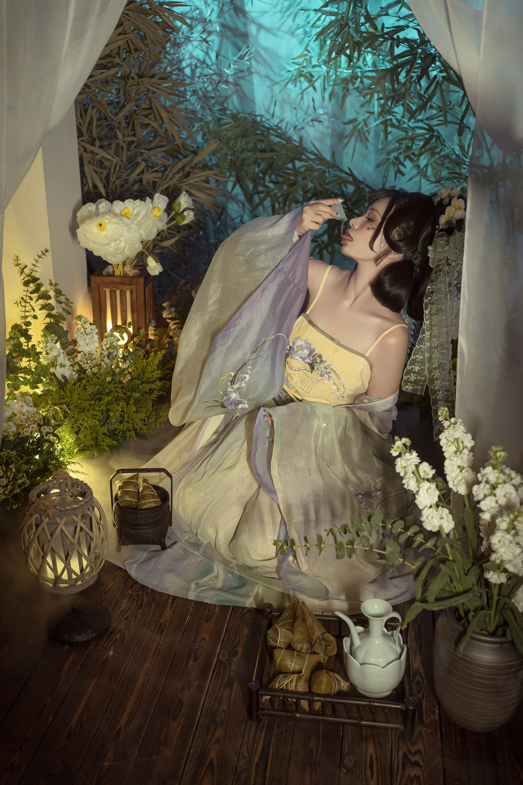 [福利COS] 爆机少女喵小吉 - 浣溪沙.端午第5张